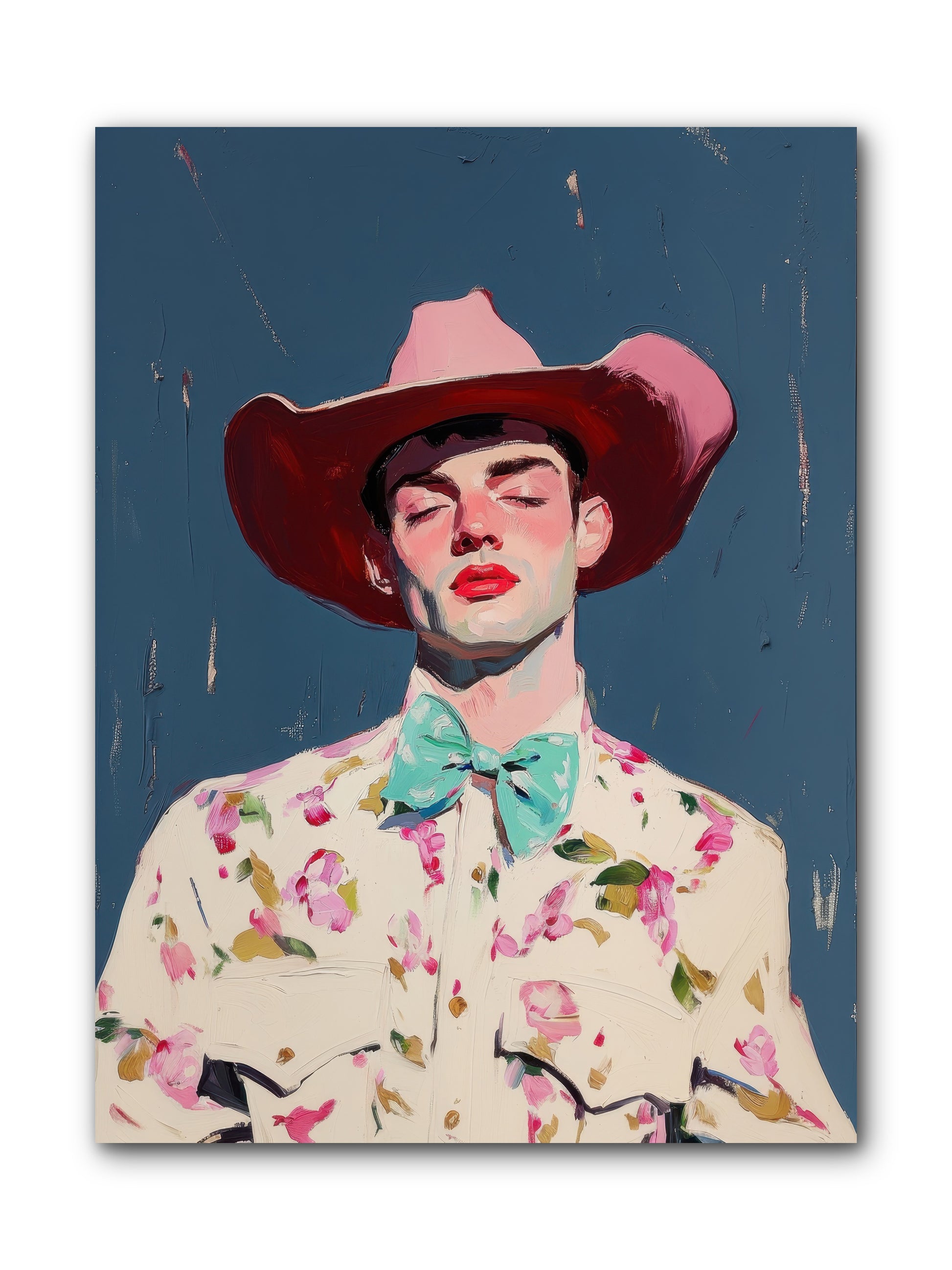Range Lord -- Wrapped Canvas 9x12