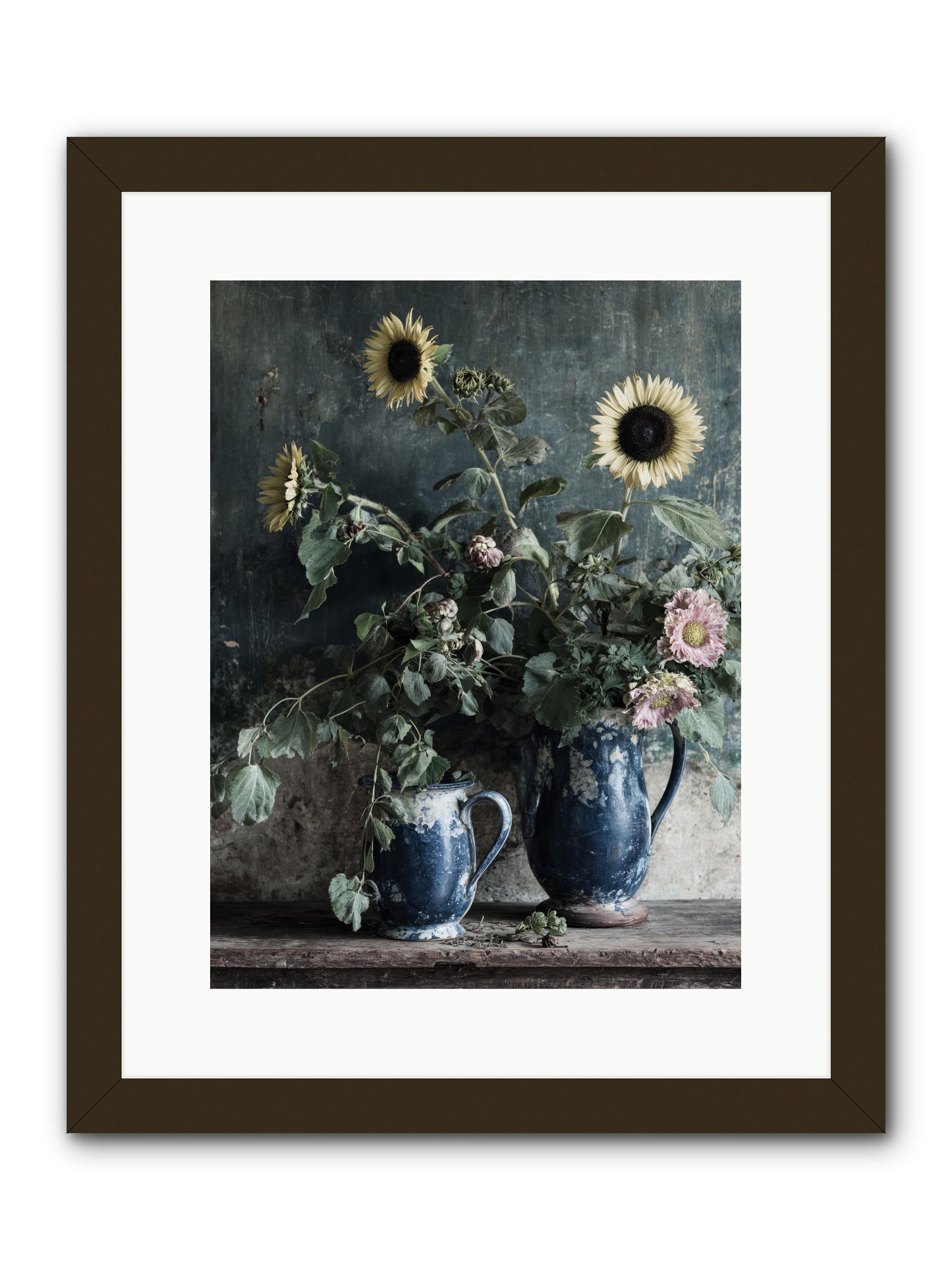 Ranier -- Framed Print - Black 12x16