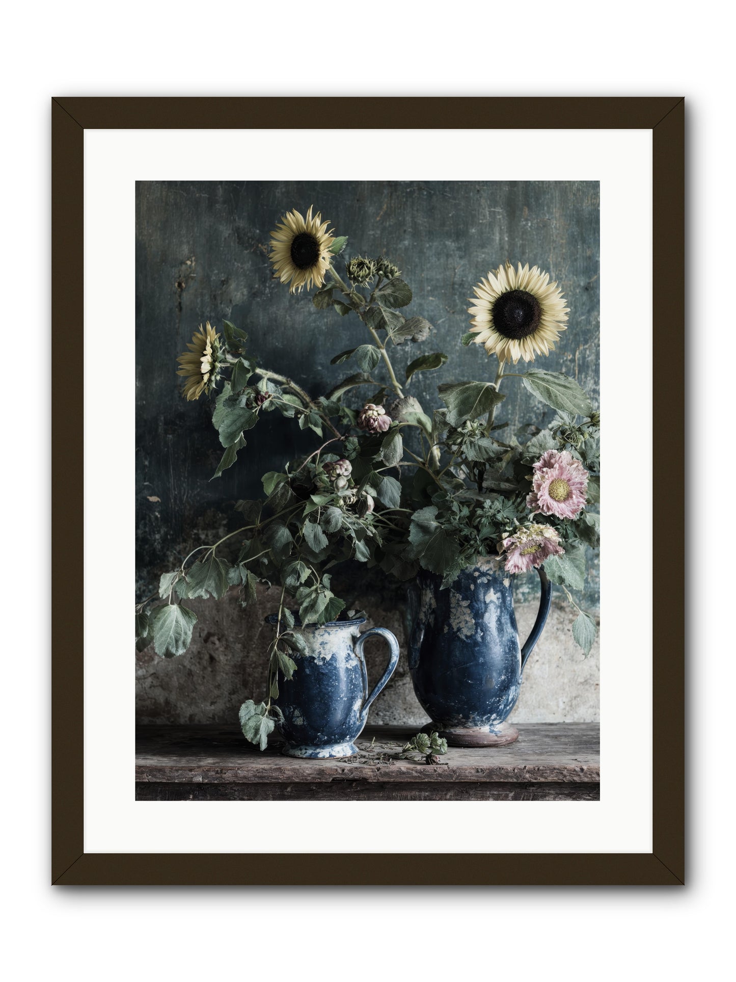 Ranier -- Framed Print - Black 18x24
