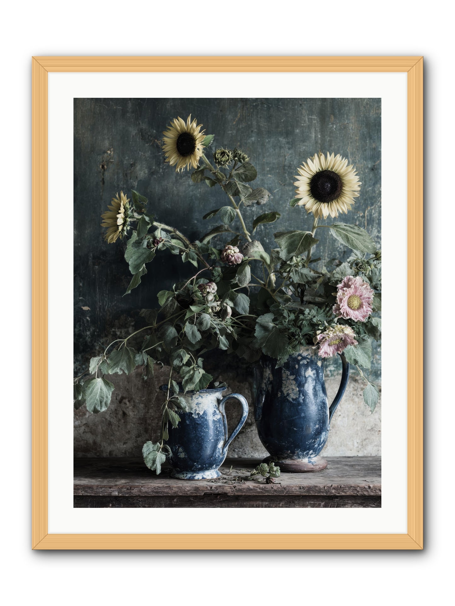 Ranier -- Framed Print - Natural 24x32
