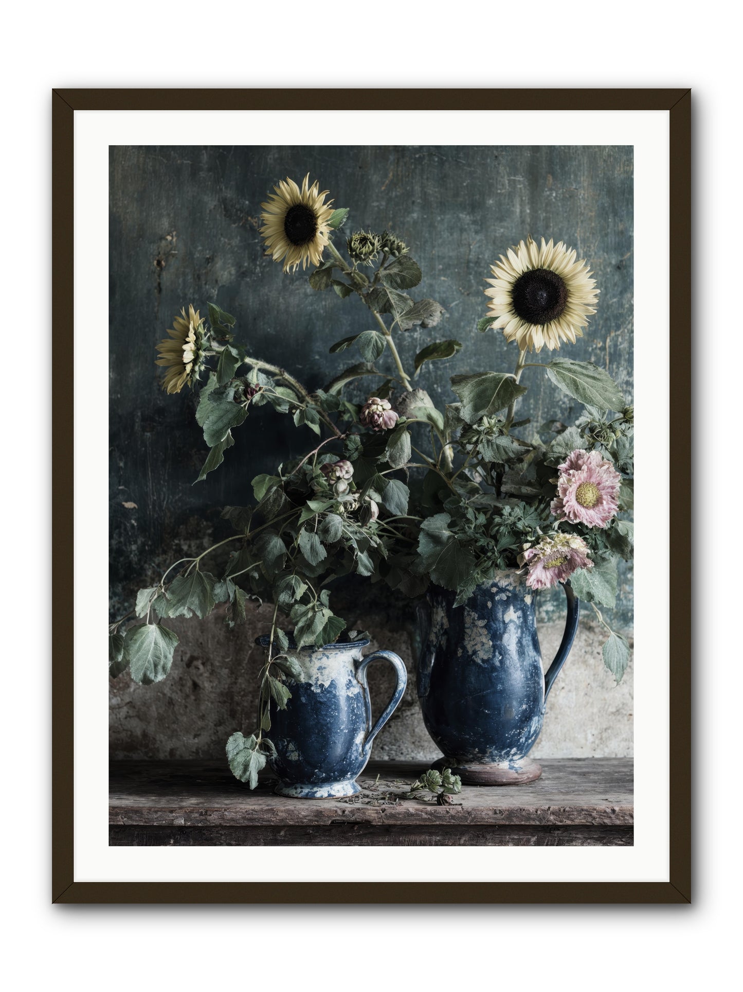 Ranier -- Framed Print - Black 30x40