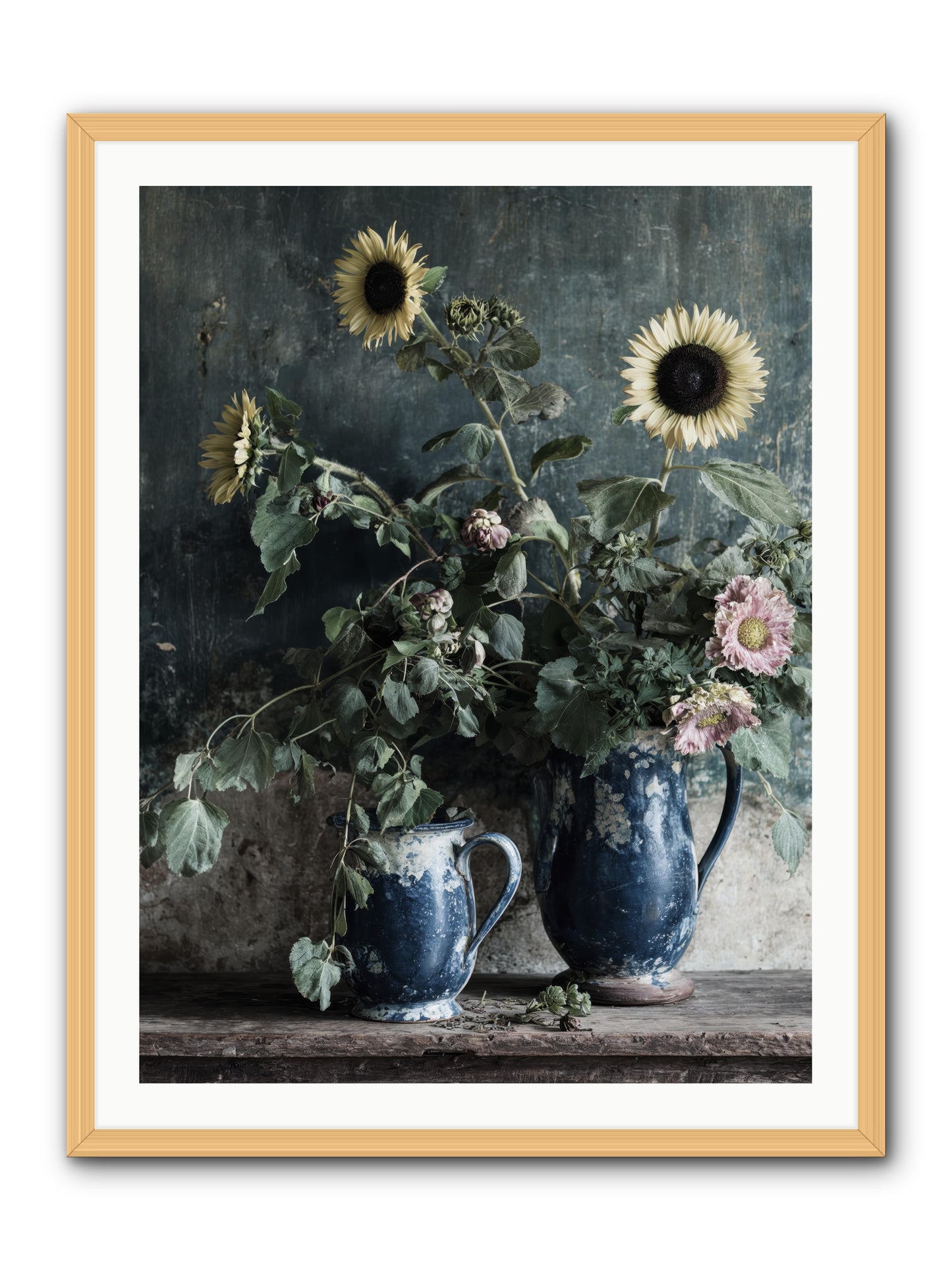 Ranier -- Framed Print - Natural 30x40