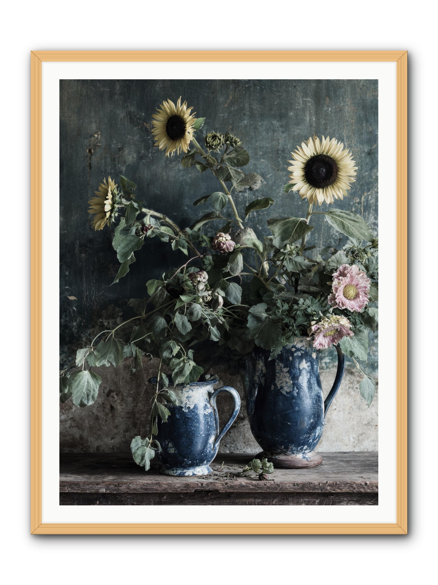 Ranier -- Framed Print - Natural 36x48