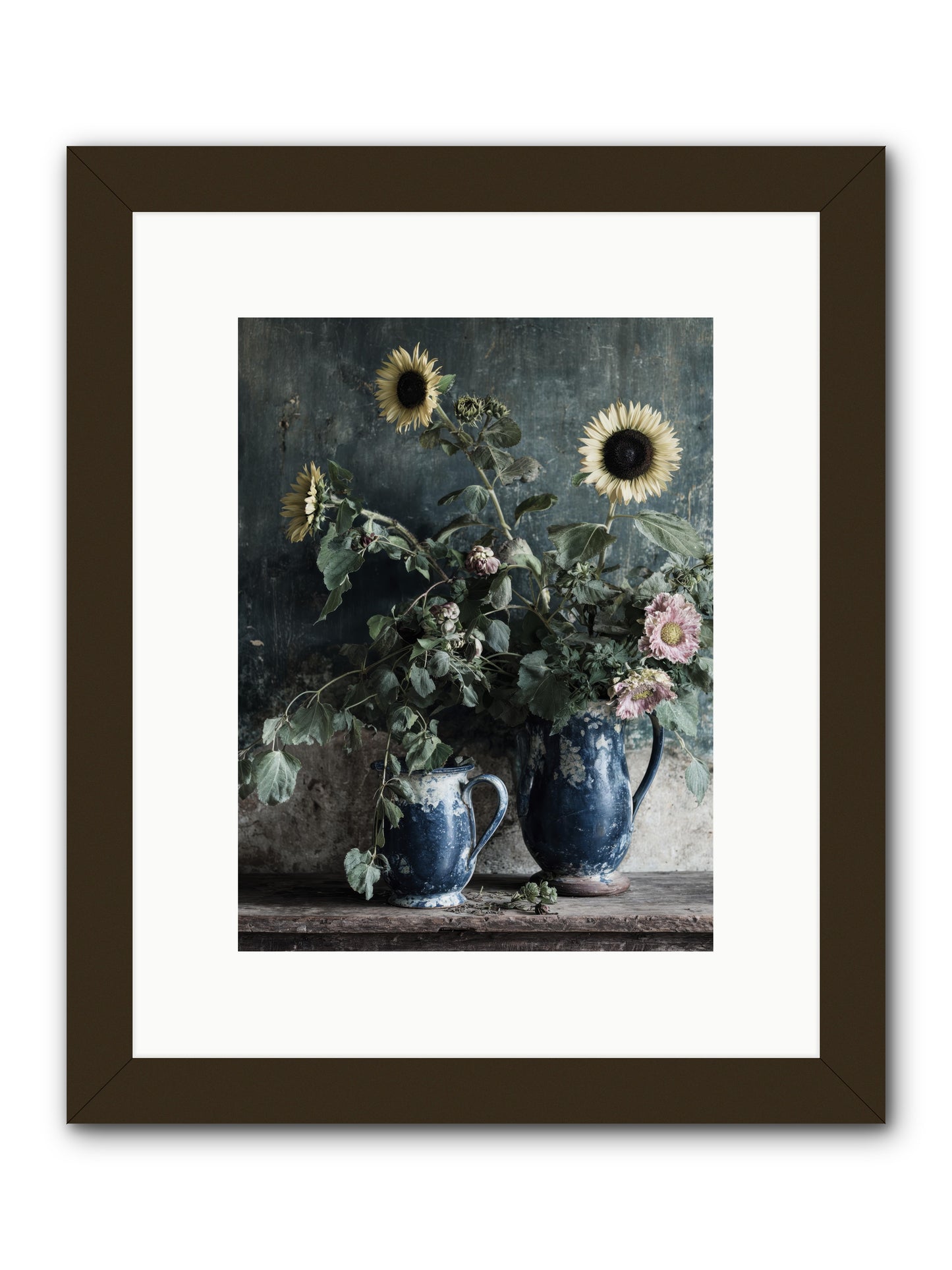 Ranier -- Framed Print - Black 9x12