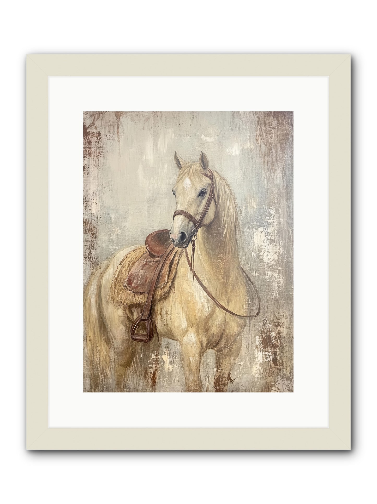 Rattlesnake Ridge -- Framed Print - White 12x16