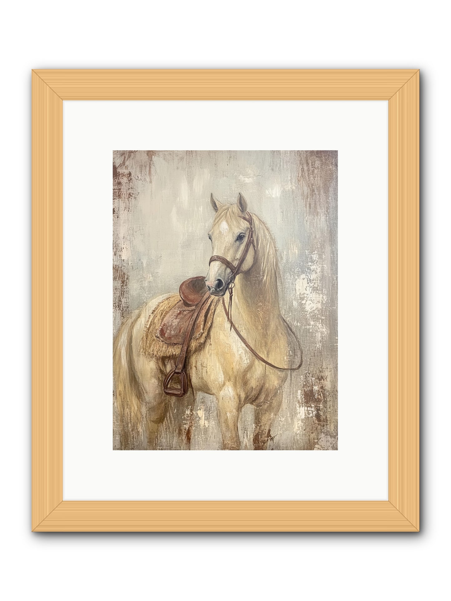 Rattlesnake Ridge -- Framed Print - Natural 9x12
