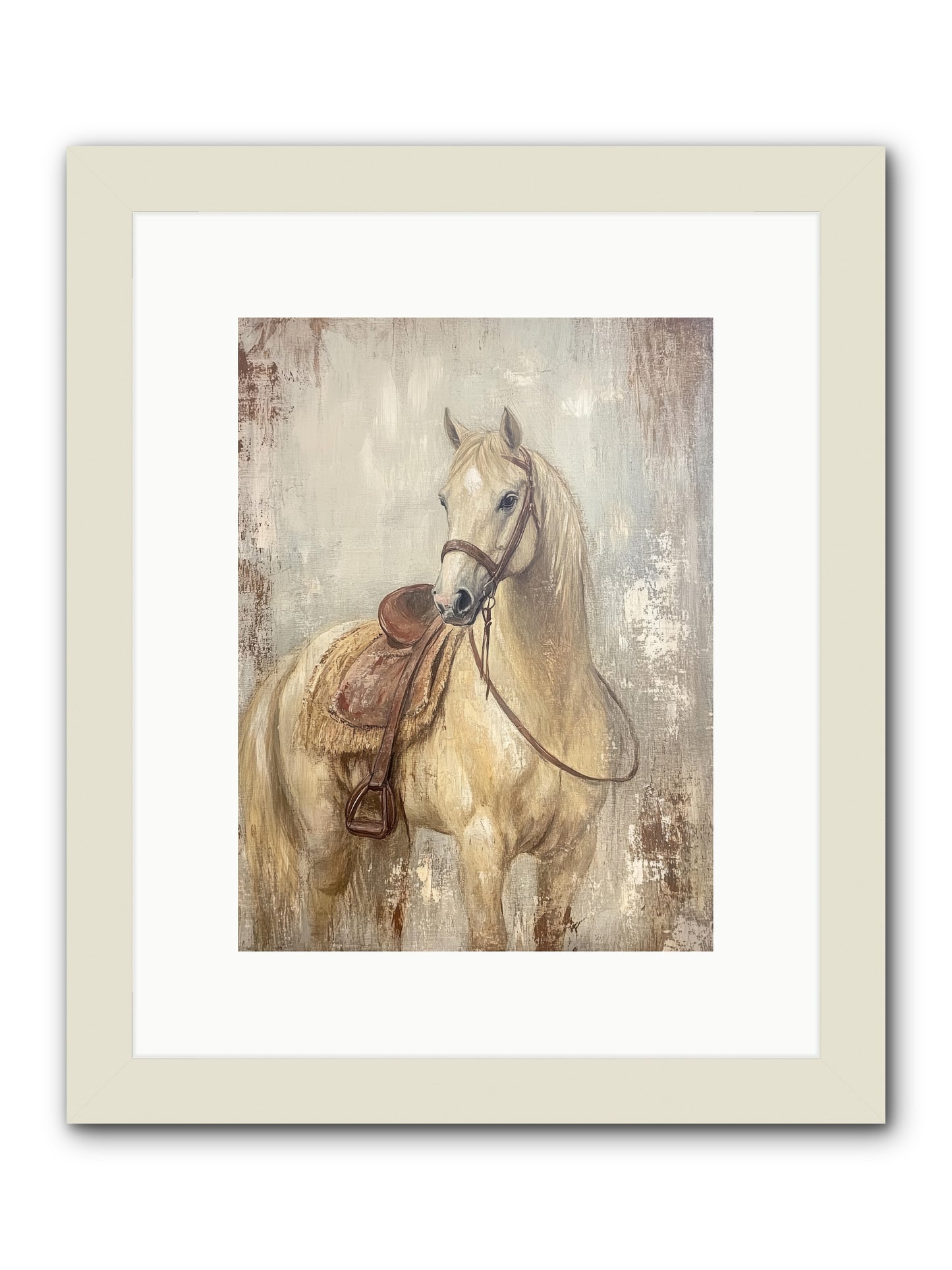Rattlesnake Ridge -- Framed Print - White 9x12