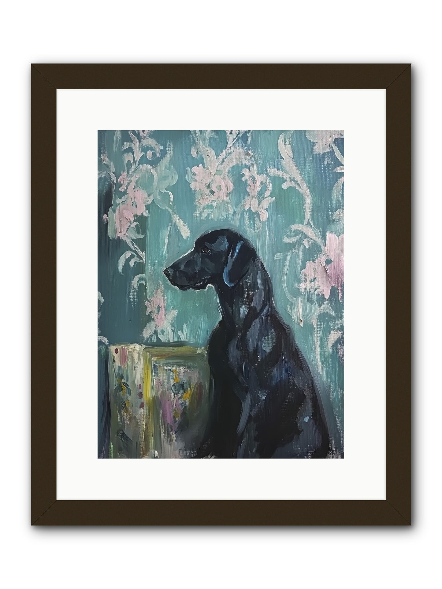 Raven -- Framed Print - Black 12x16