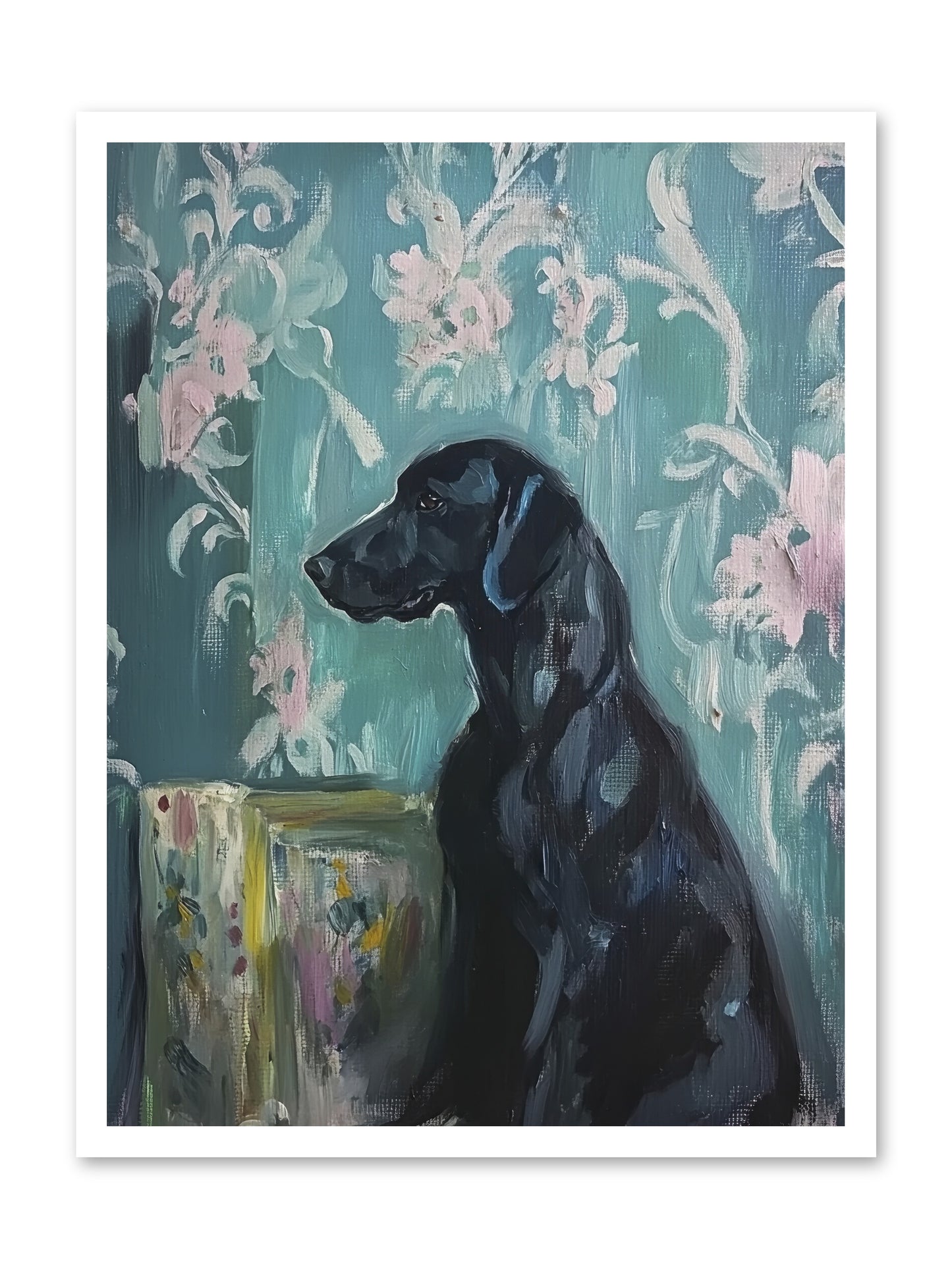 Raven -- Loose Canvas Print 24x32