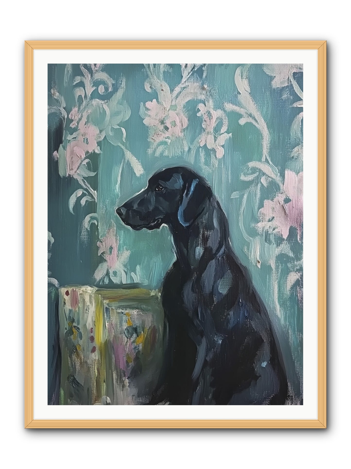 Raven -- Framed Print - Natural 36x48