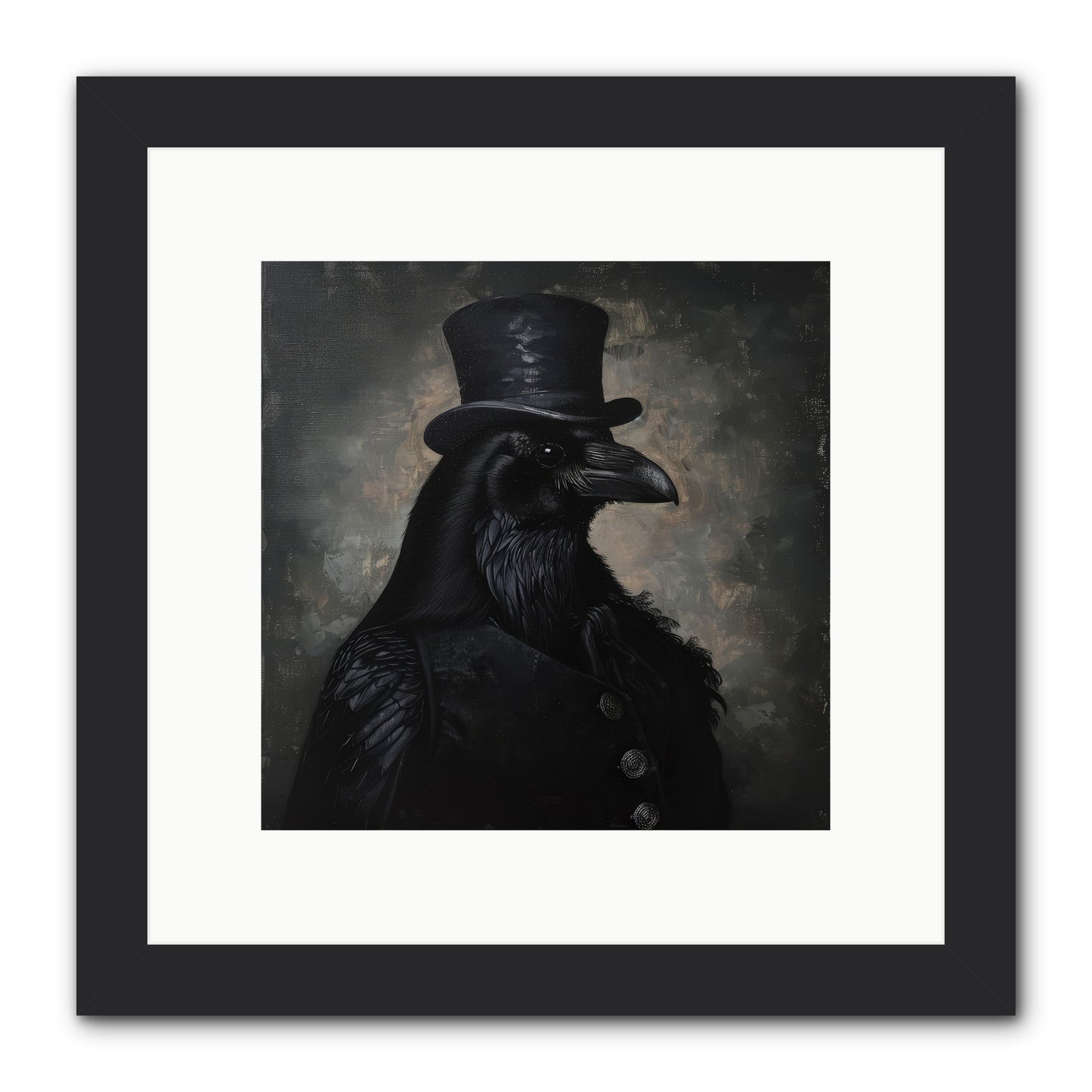 Raven's Midnight Tale — Ravens-Midnight-Tale-10x10-Framed-Print-Black.jpg