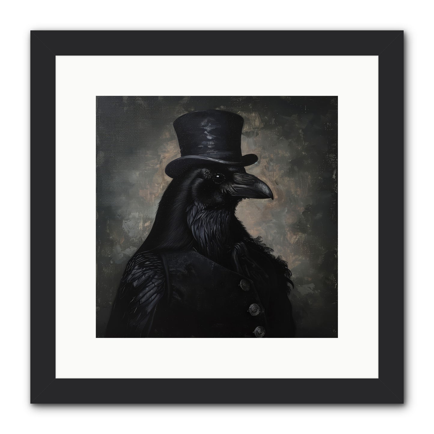 Raven's Midnight Tale — Ravens-Midnight-Tale-12x12-Framed-Print-Black.jpg
