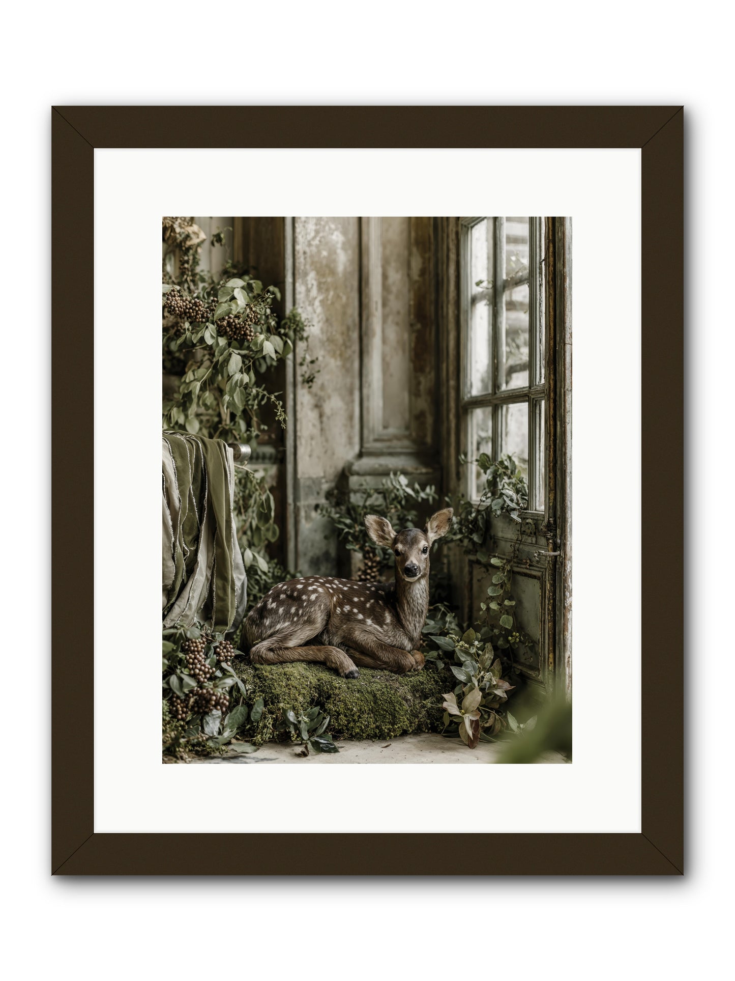 Reason enough -- Framed Print - Black 12x16