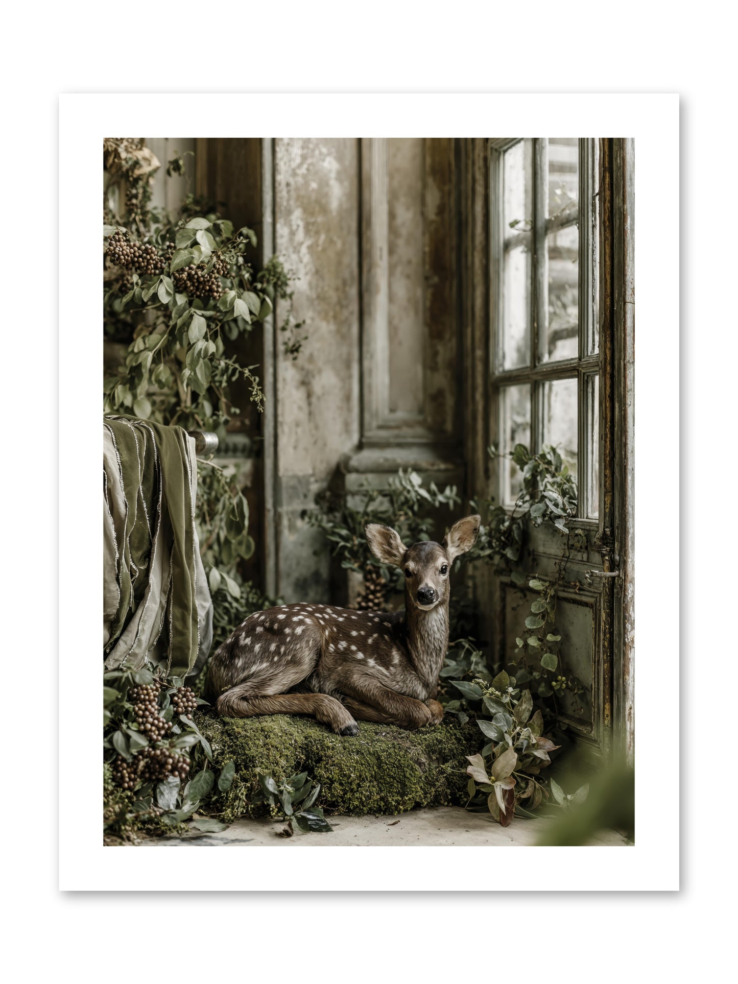 Reason enough -- Loose Canvas Print 12x16