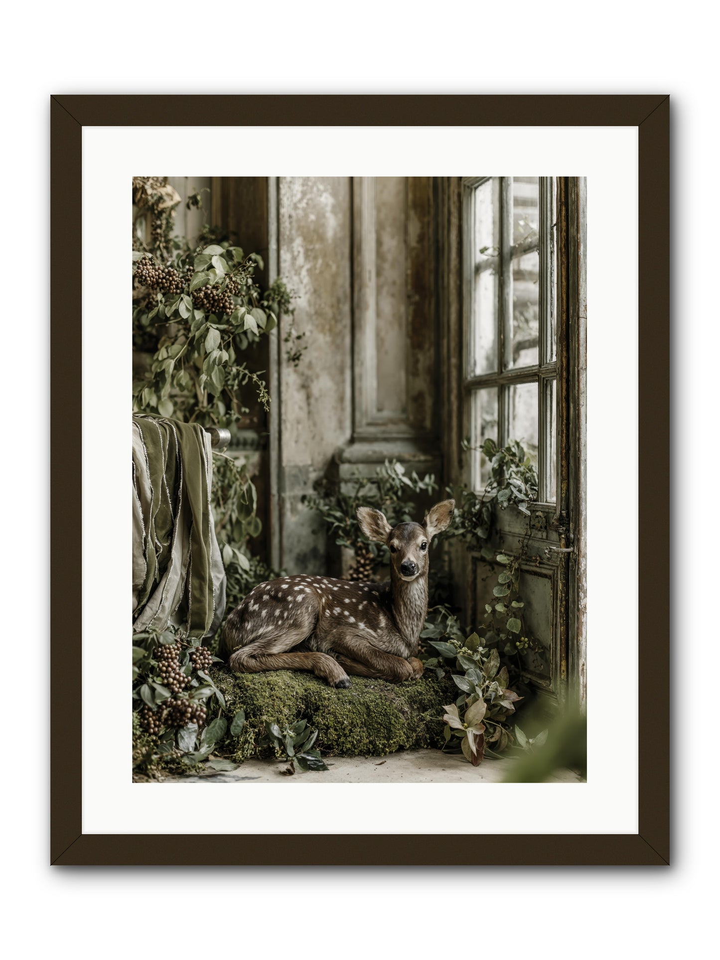 Reason enough -- Framed Print - Black 18x24