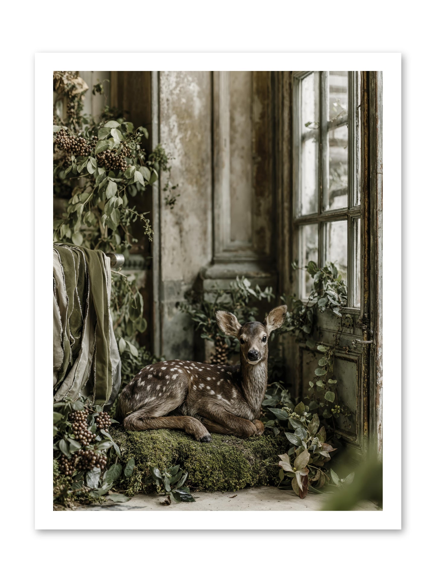 Reason enough -- Loose Canvas Print 18x24