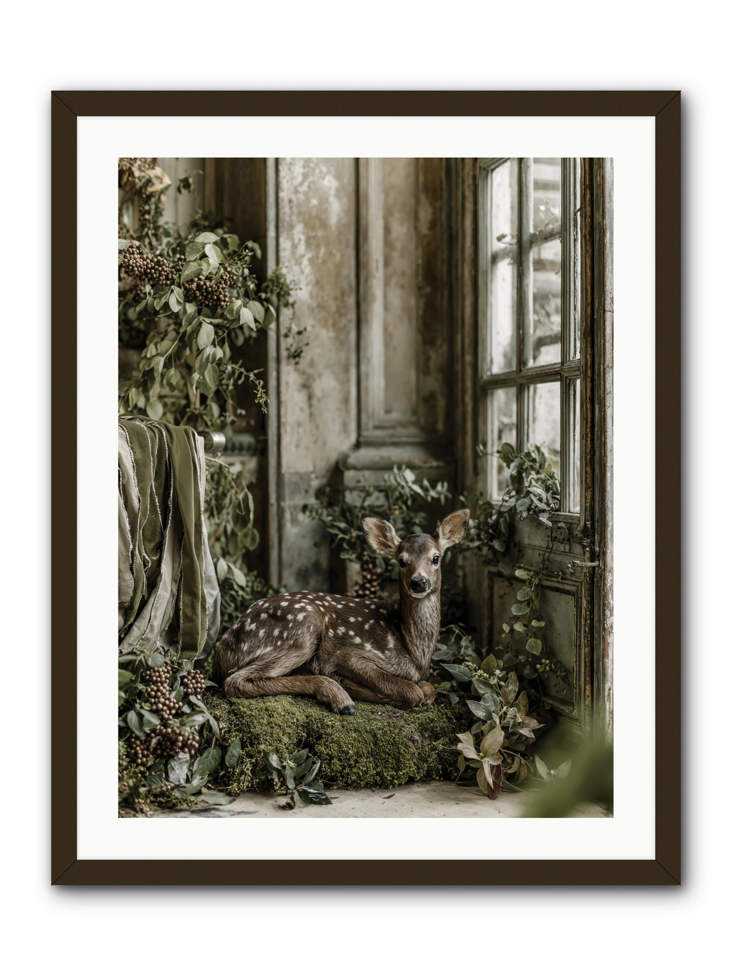 Reason enough -- Framed Print - Black 24x32