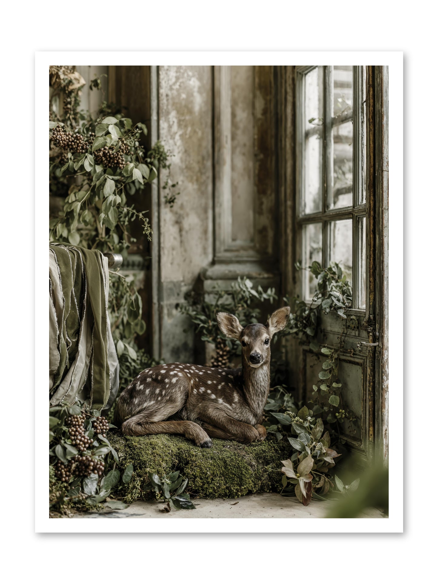 Reason enough -- Loose Canvas Print 24x32