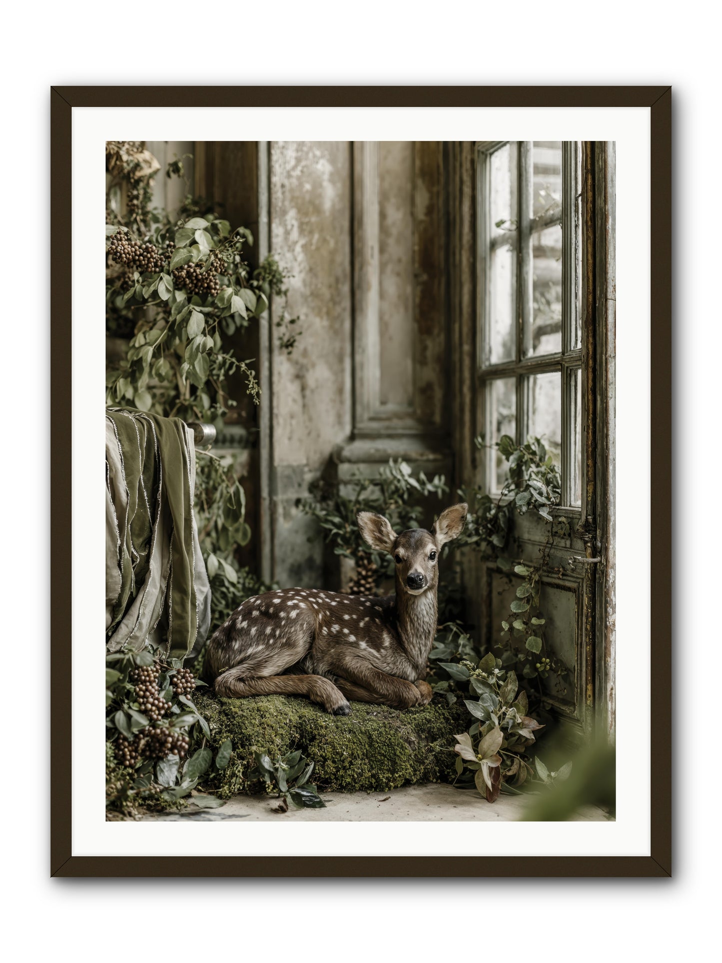 Reason enough -- Framed Print - Black 30x40