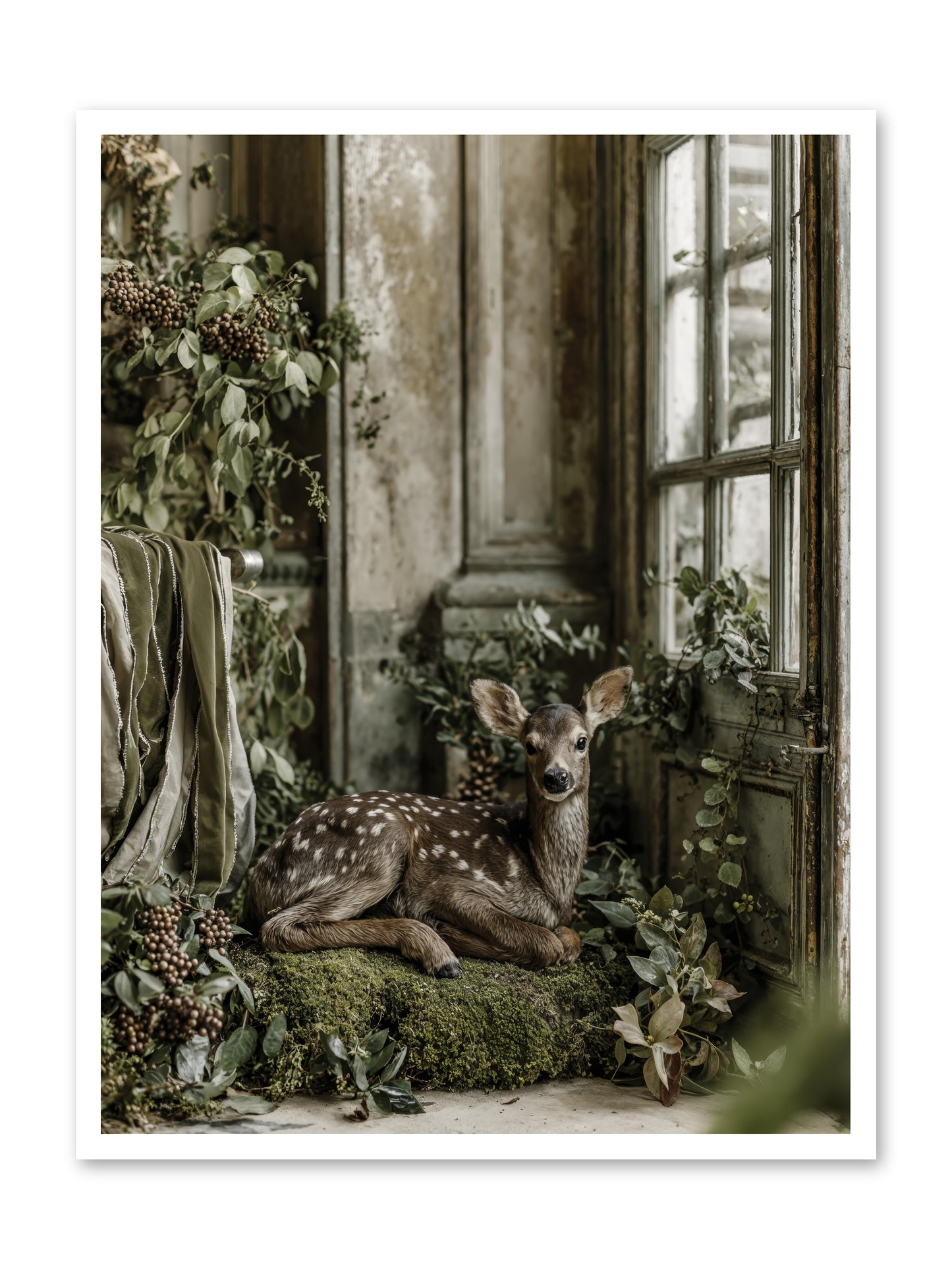 Reason enough -- Loose Canvas Print 30x40