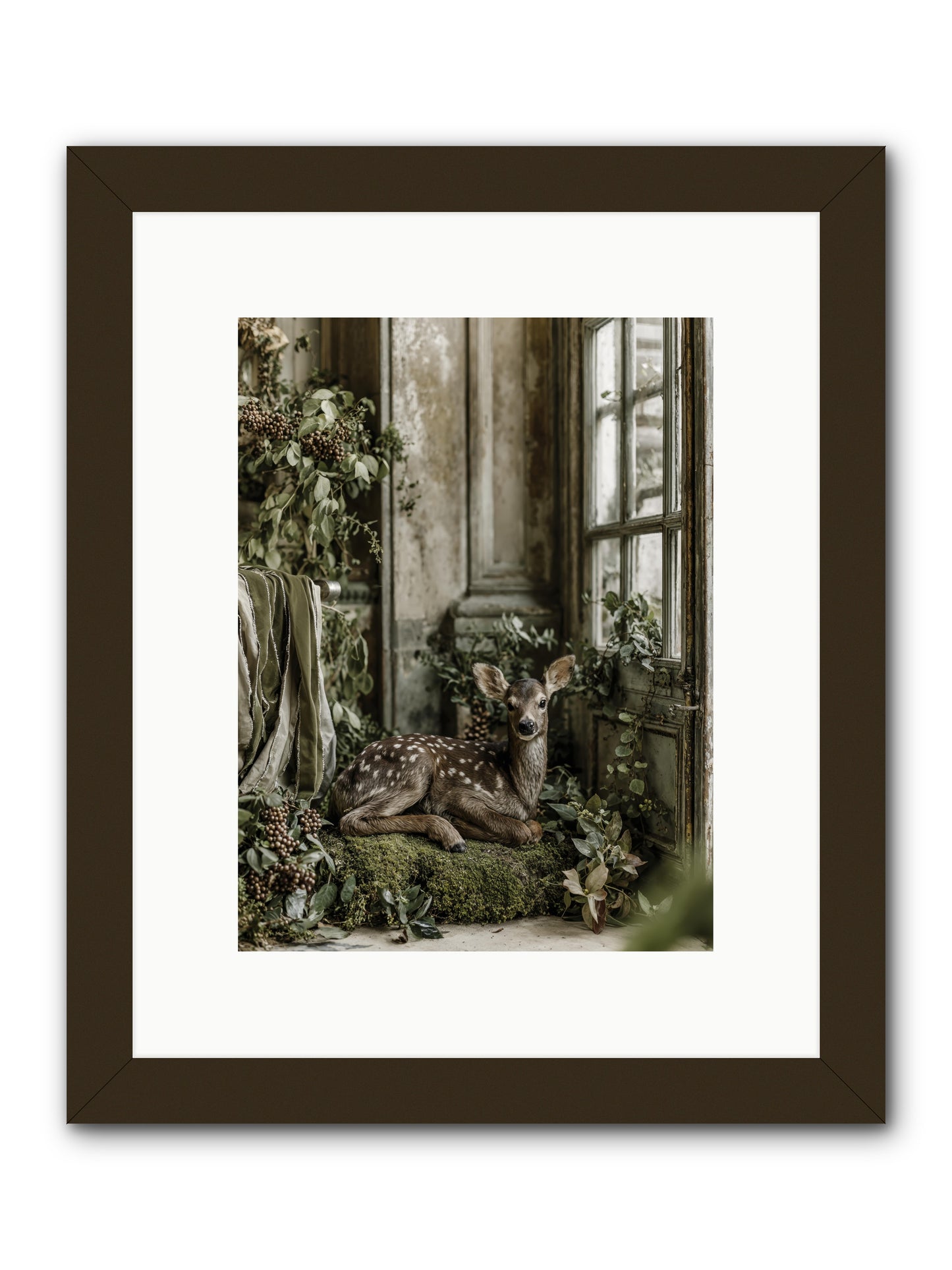 Reason enough -- Framed Print - Black 9x12