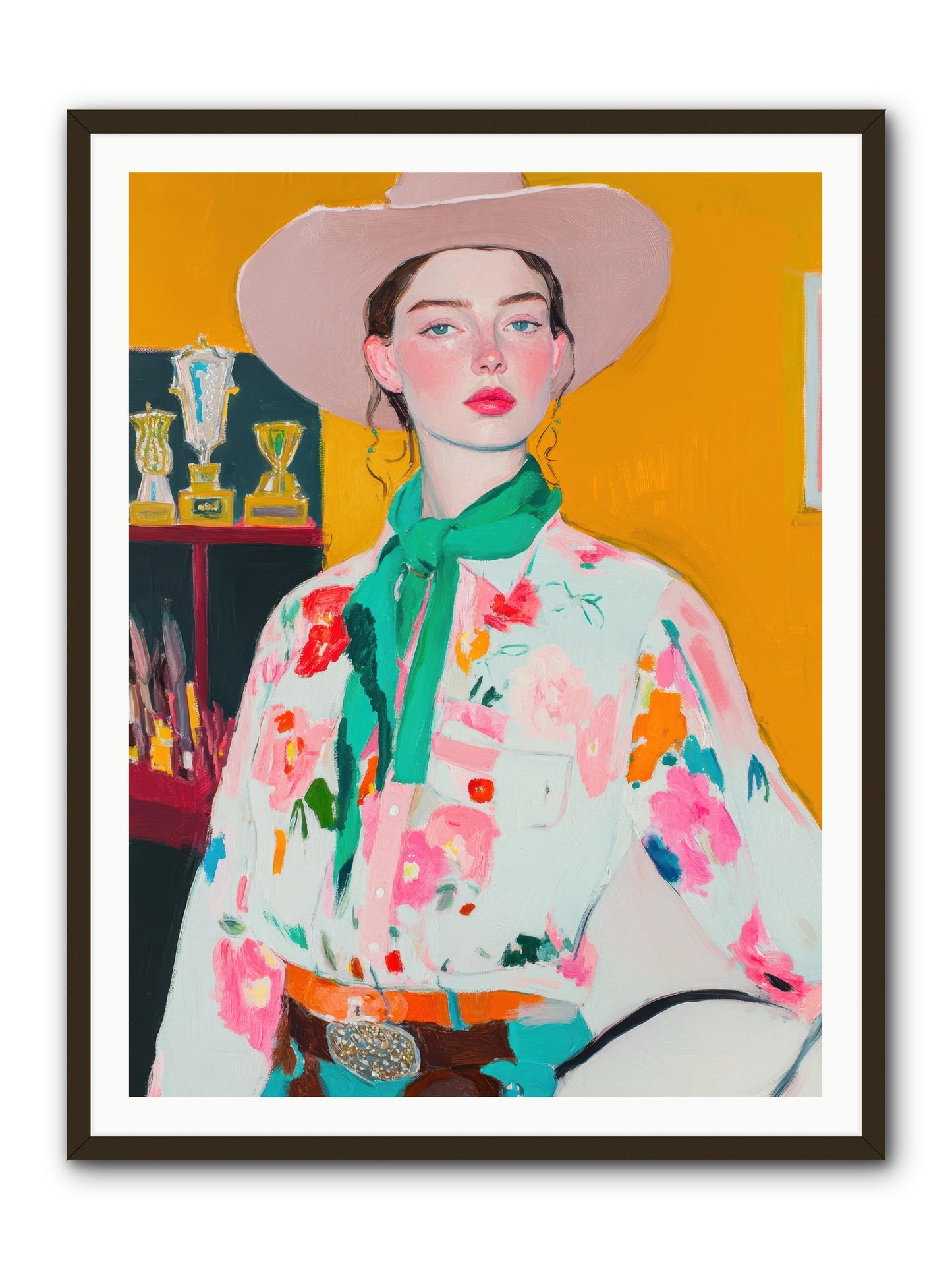 Rebel Rider -- Framed Print - Black 36x48