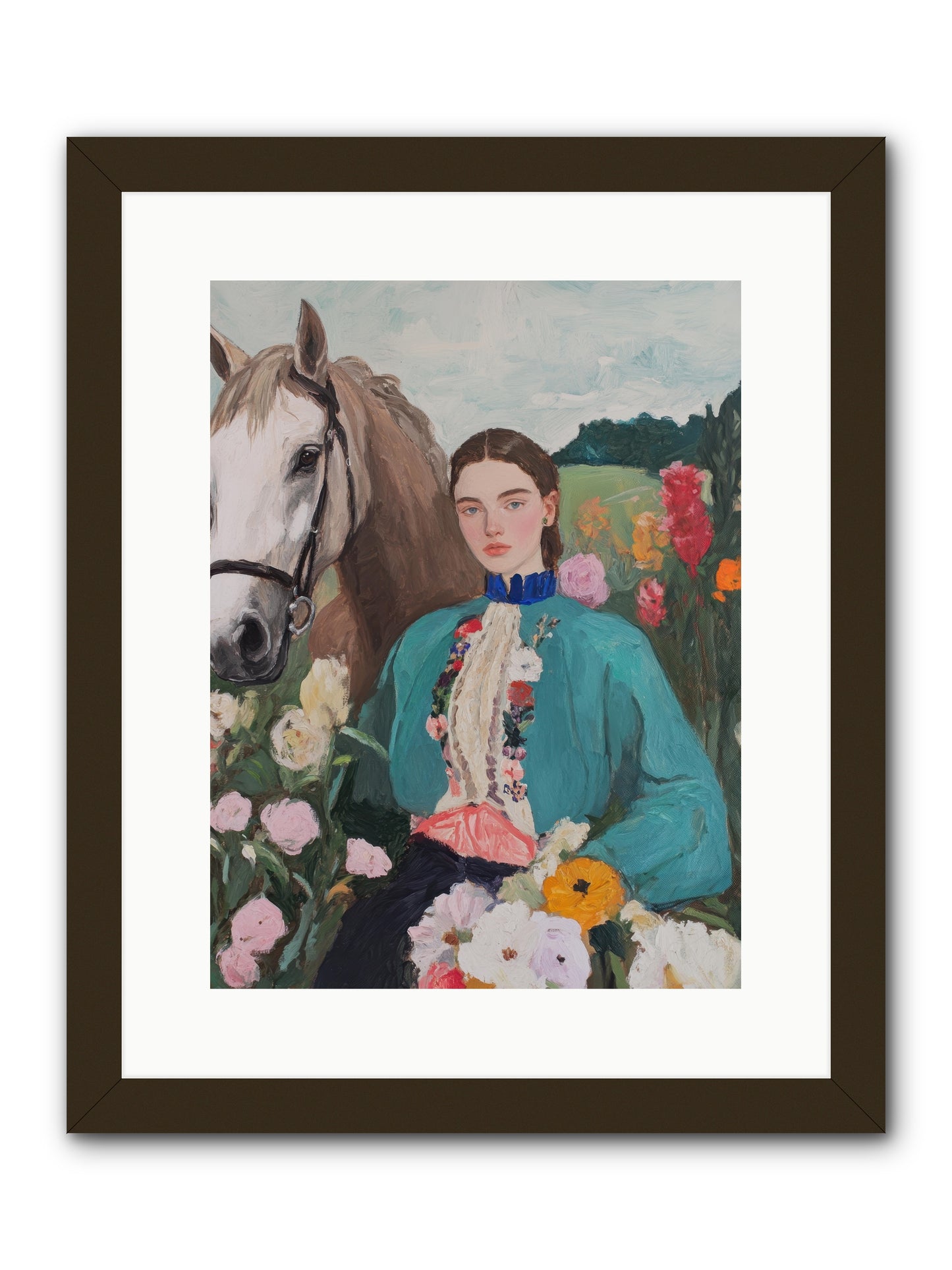 Rebel Spirit -- Framed Print - Black 12x16