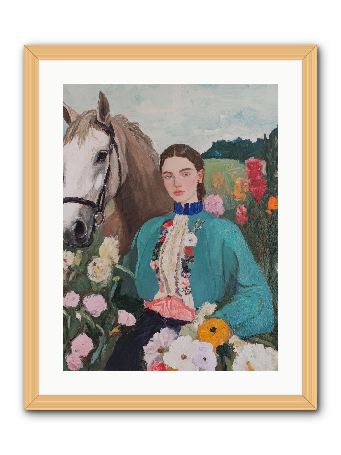 Rebel Spirit -- Framed Print - Natural 18x24