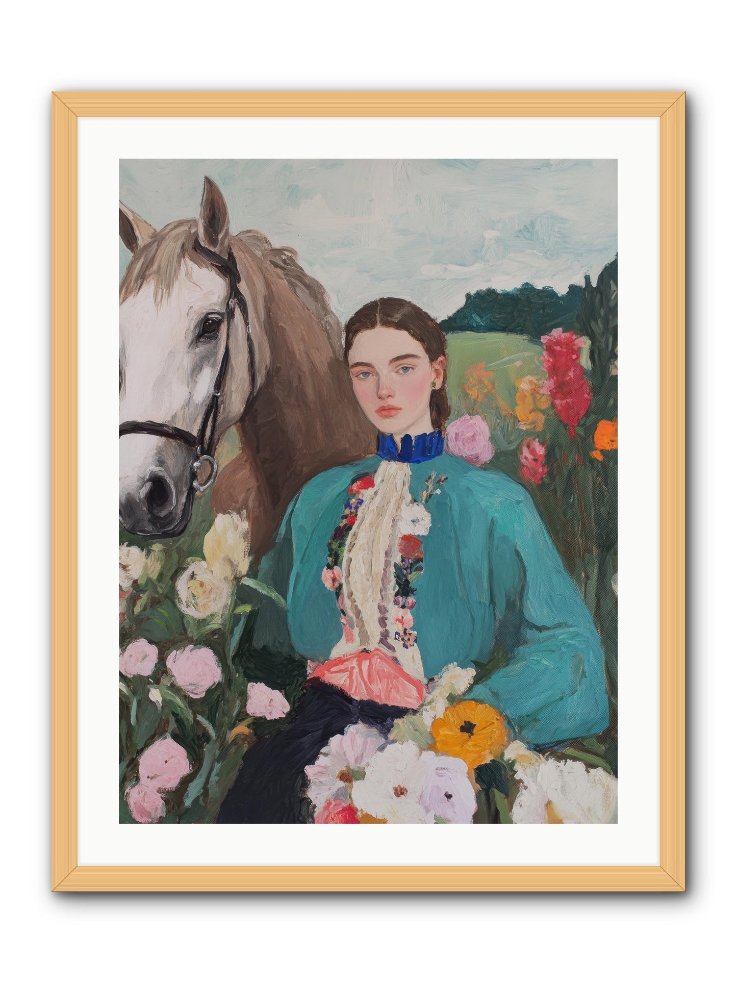 Rebel Spirit -- Framed Print - Natural 24x32