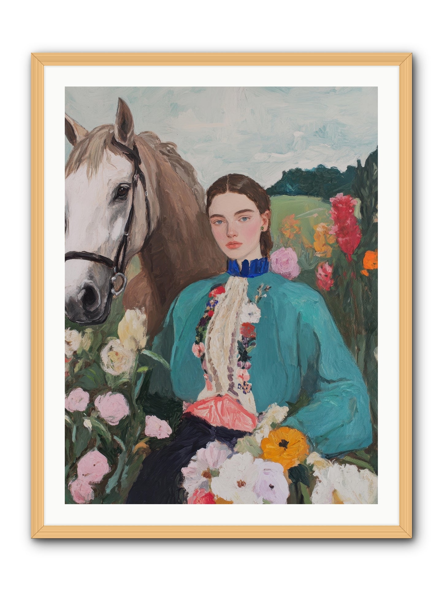 Rebel Spirit -- Framed Print - Natural 30x40