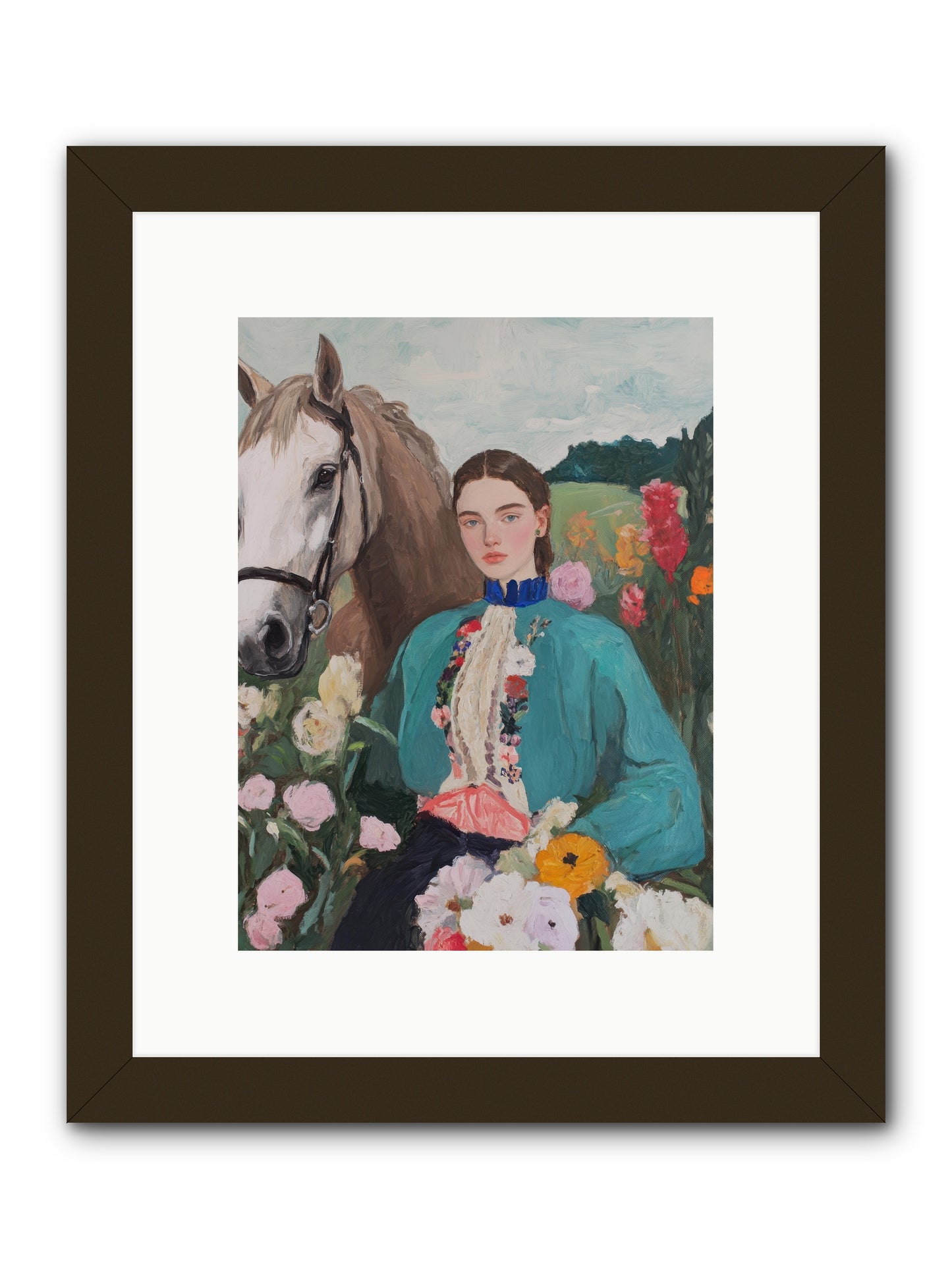 Rebel Spirit -- Framed Print - Black 9x12