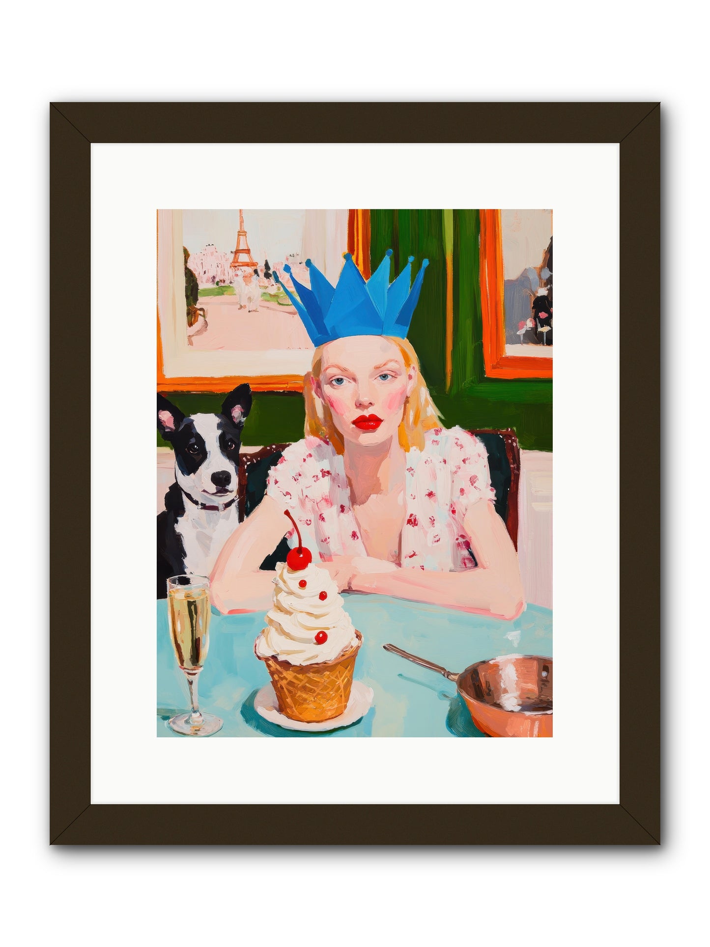 Rebellion By Confection -- Framed Print - Black 12x16