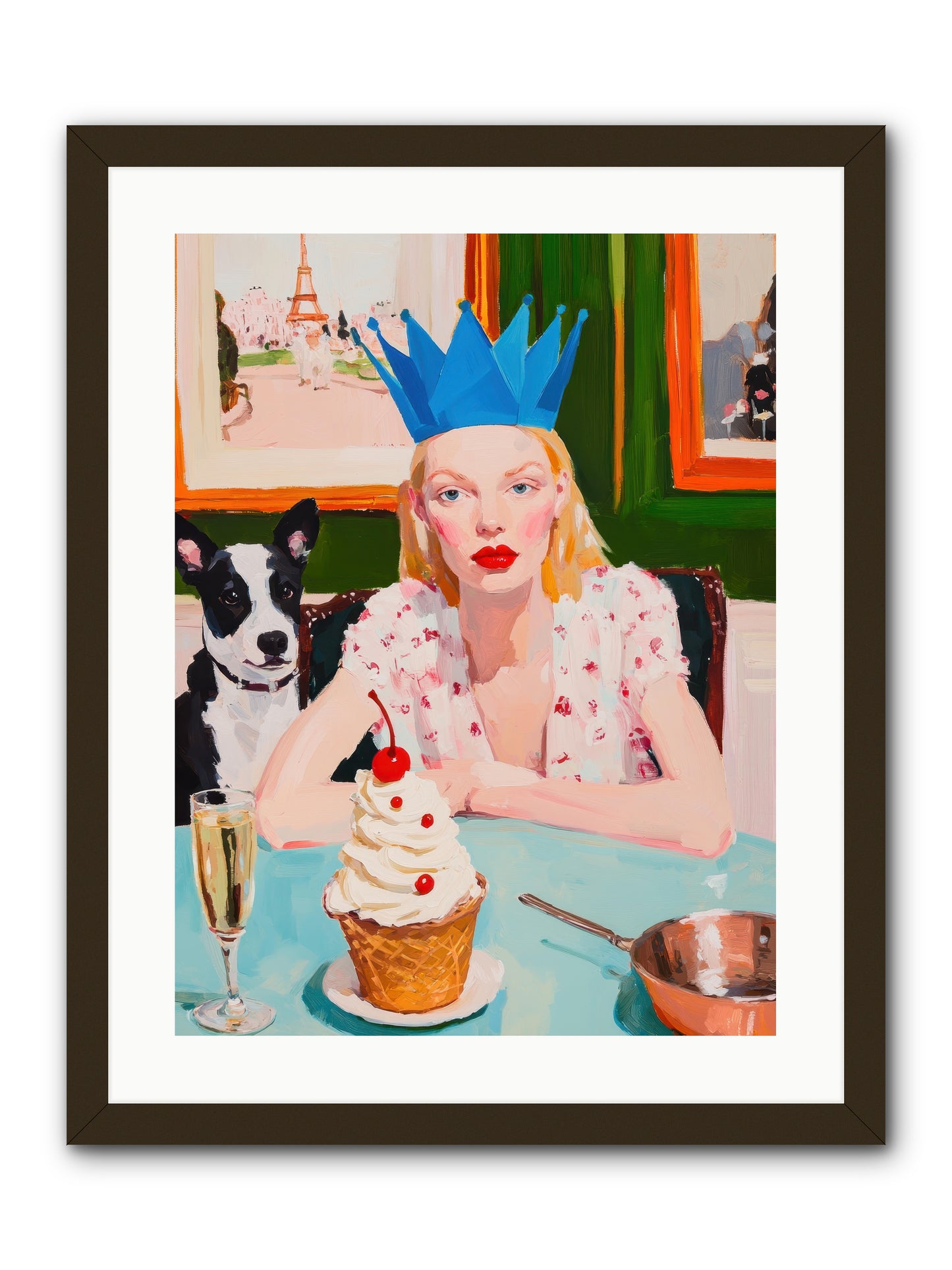 Rebellion By Confection -- Framed Print - Black 18x24
