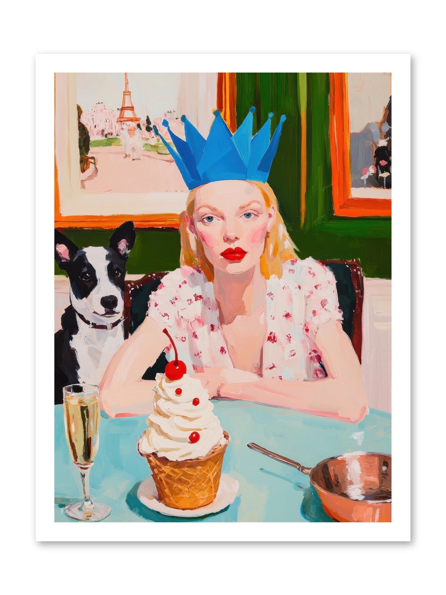 Rebellion By Confection -- Paper Print 18x24
