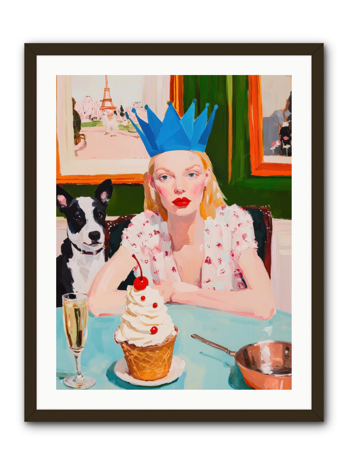 Rebellion By Confection -- Framed Print - Black 24x32