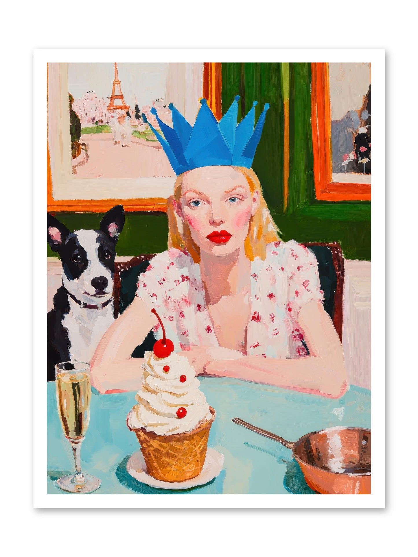Rebellion By Confection -- Paper Print 24x32