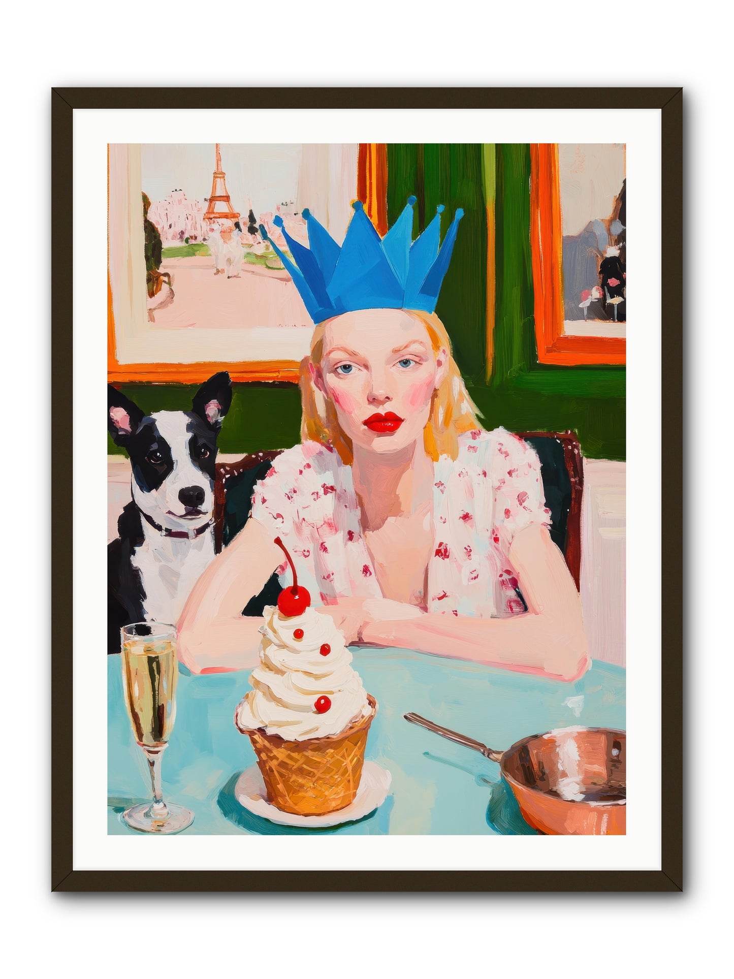 Rebellion By Confection -- Framed Print - Black 30x40