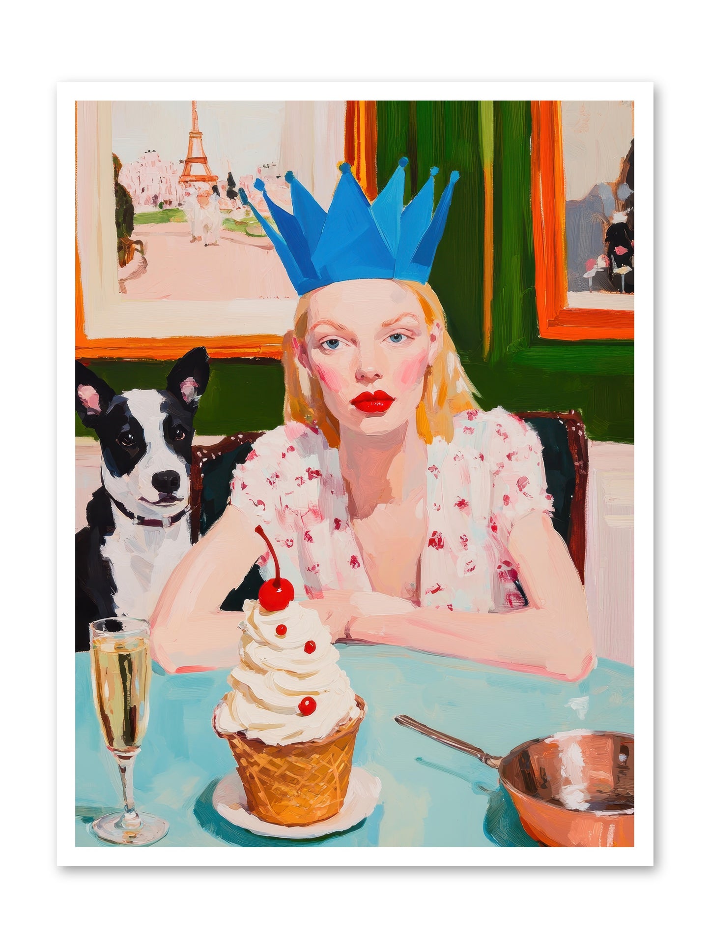 Rebellion By Confection -- Loose Canvas Print 30x40