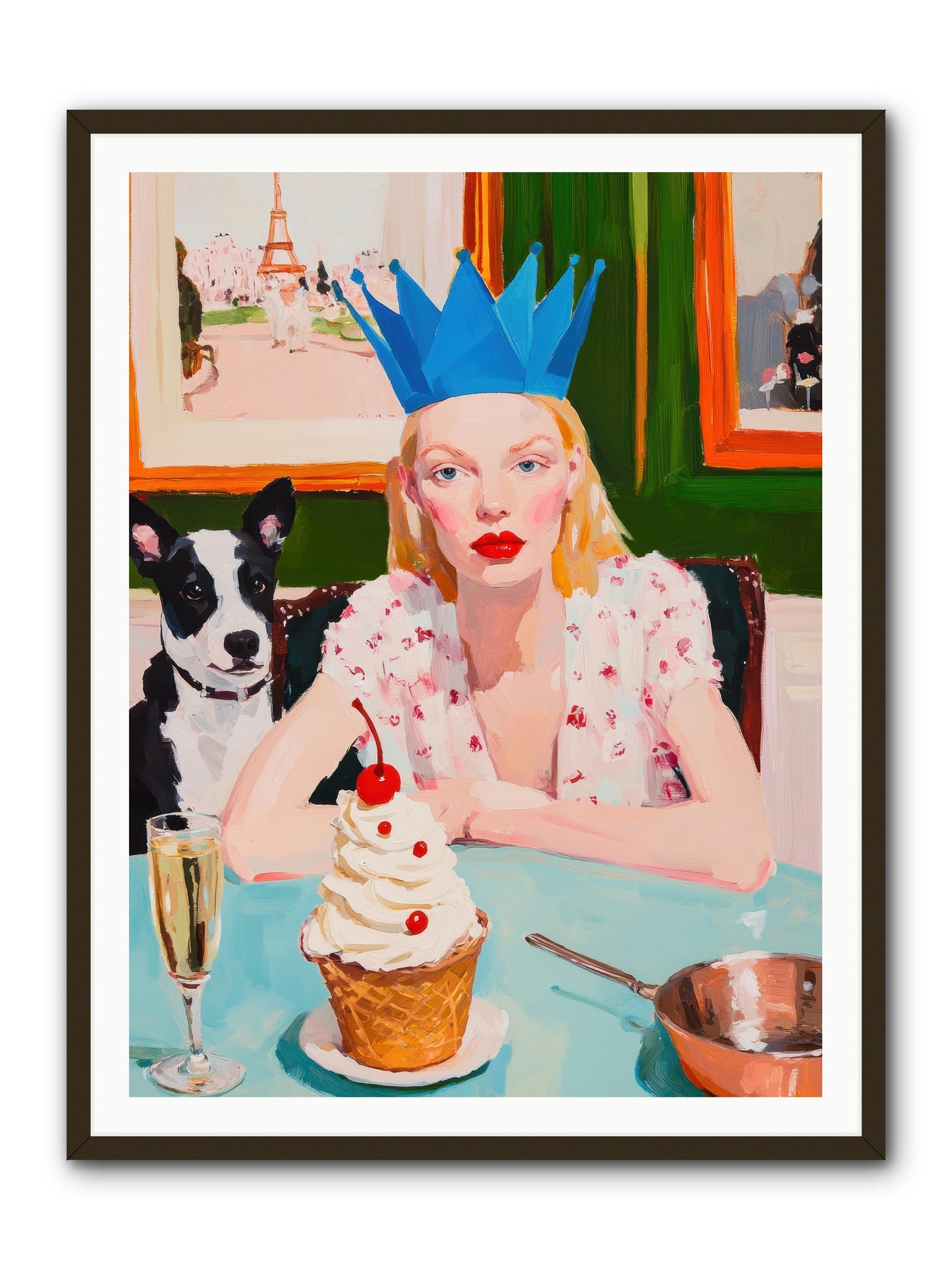 Rebellion By Confection -- Framed Print - Black 36x48