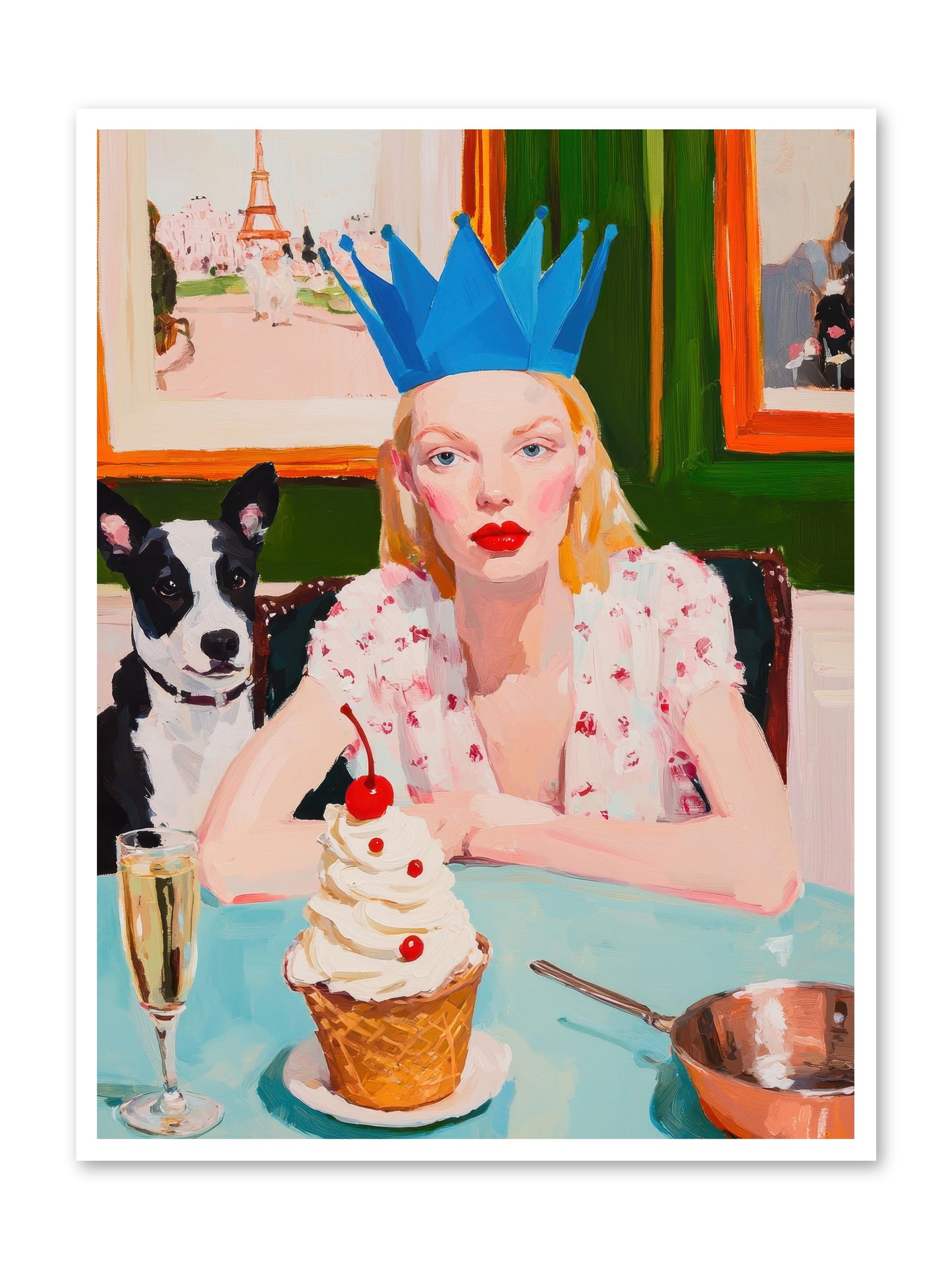 Rebellion By Confection -- Loose Canvas Print 36x48
