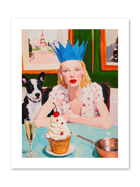 Rebellion By Confection -- Paper Print 9x12