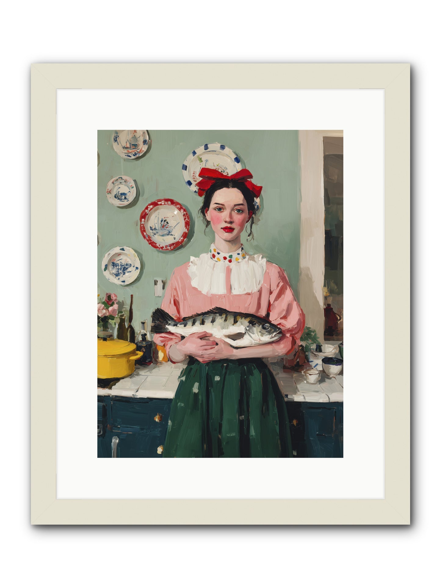 Recipe Rebellion -- Framed Print - White 12x16