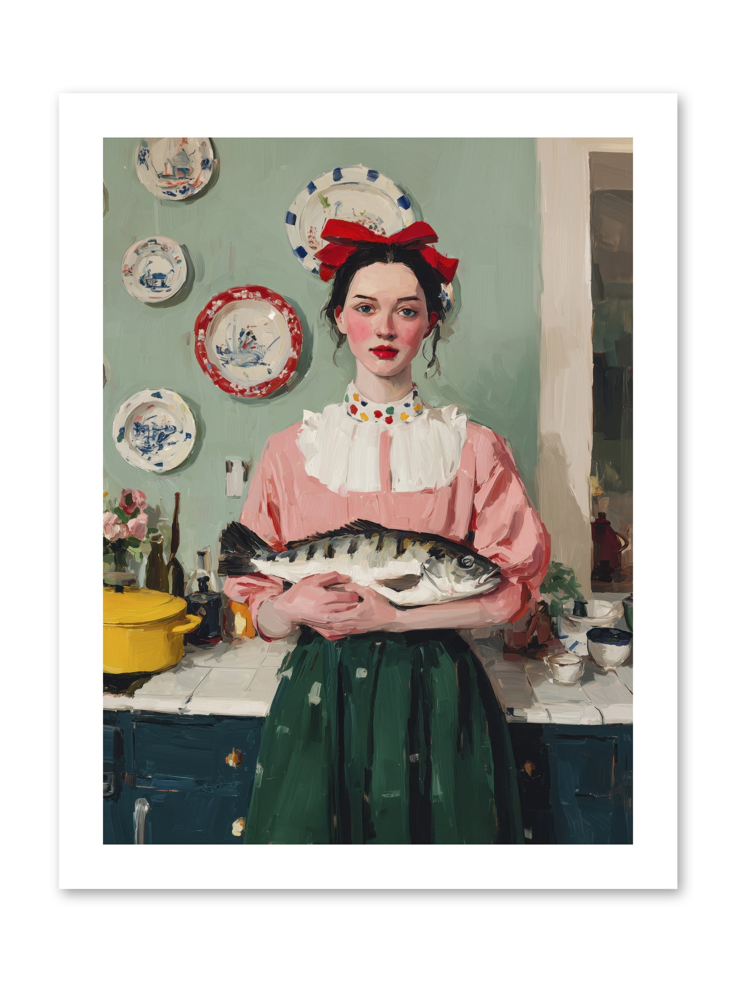 Recipe Rebellion -- Loose Canvas Print 12x16