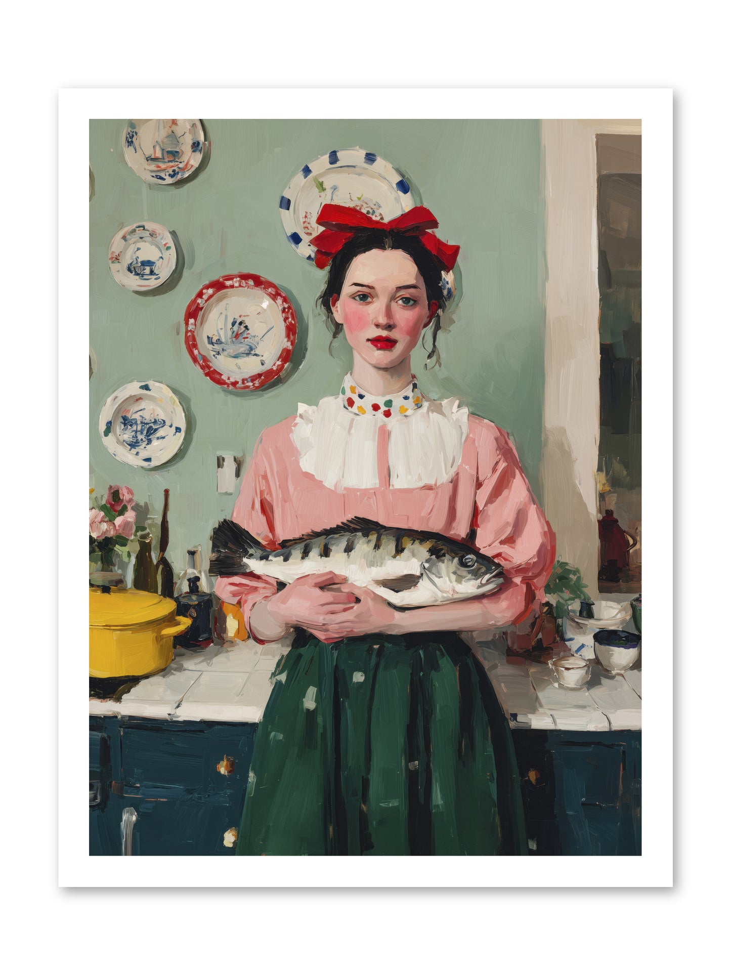 Recipe Rebellion -- Loose Canvas Print 18x24