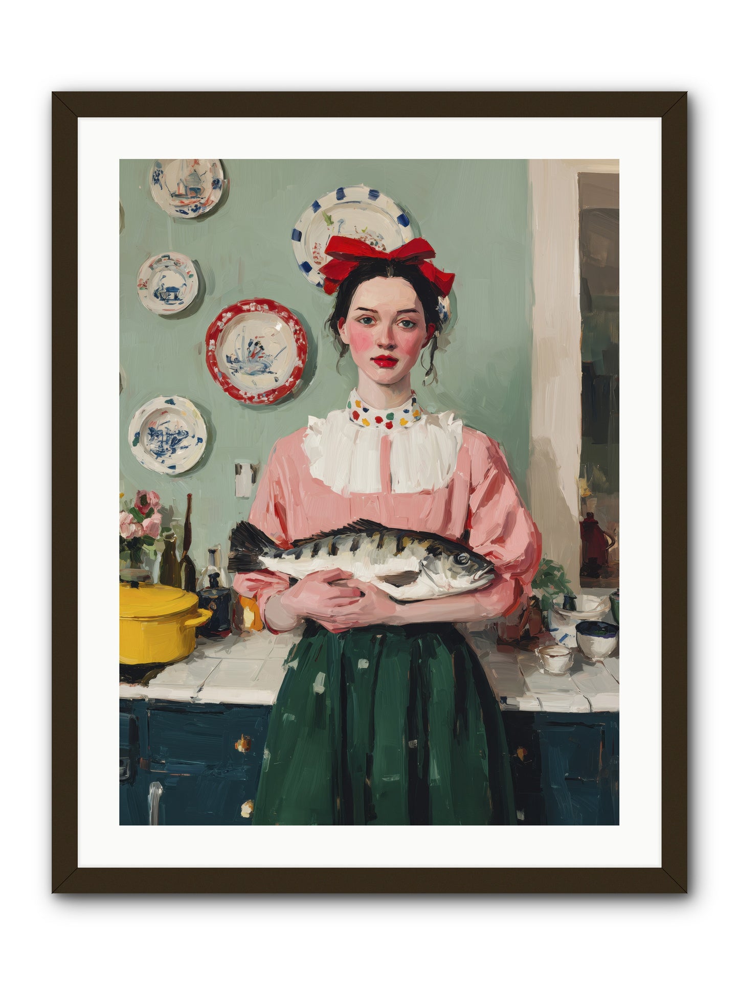 Recipe Rebellion -- Framed Print - Black 24x32