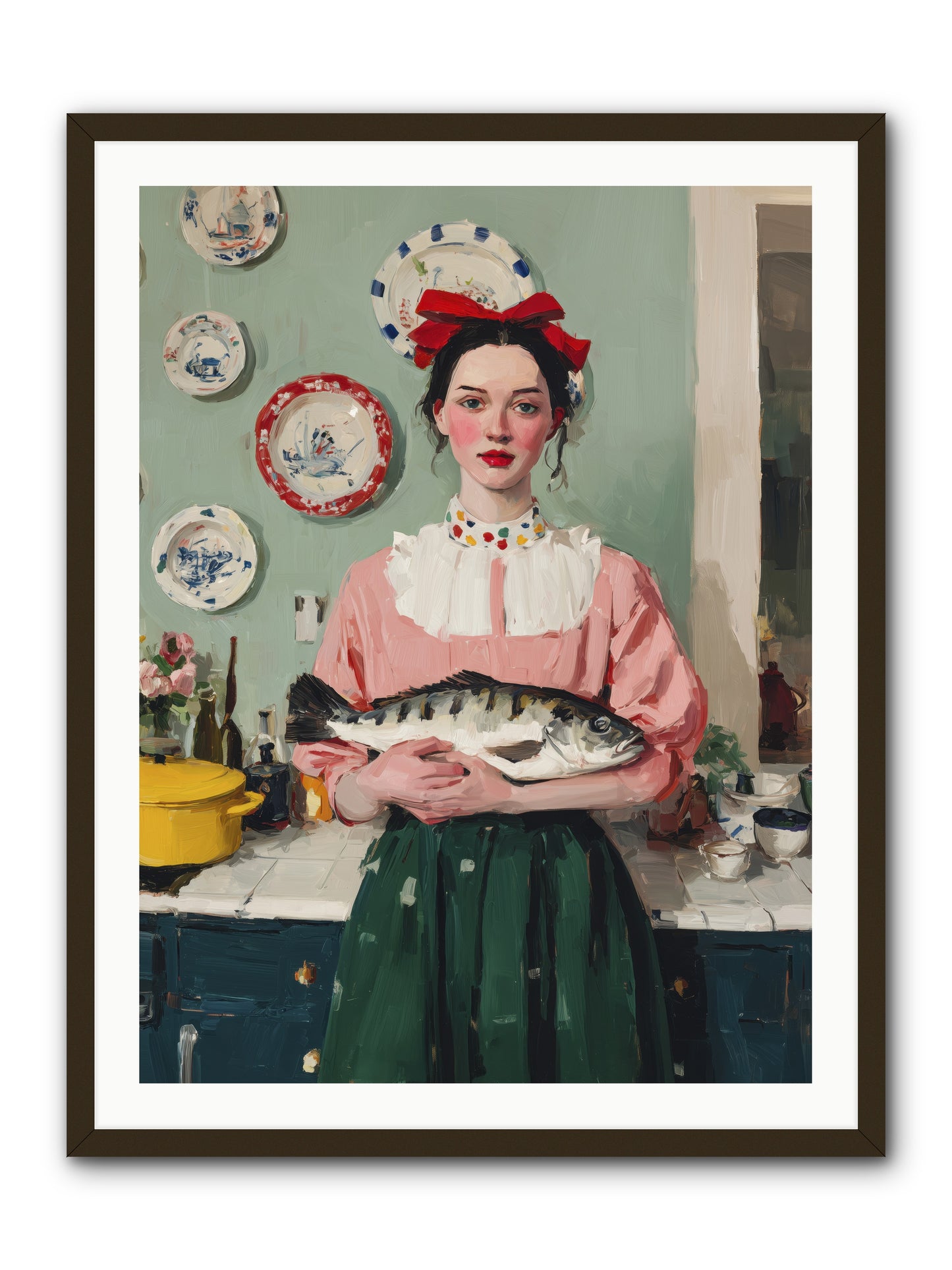 Recipe Rebellion -- Framed Print - Black 30x40