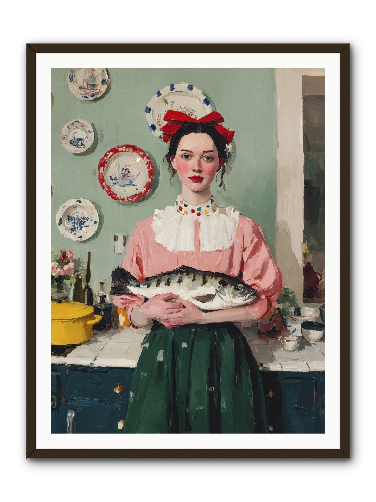 Recipe Rebellion -- Framed Print - Black 36x48
