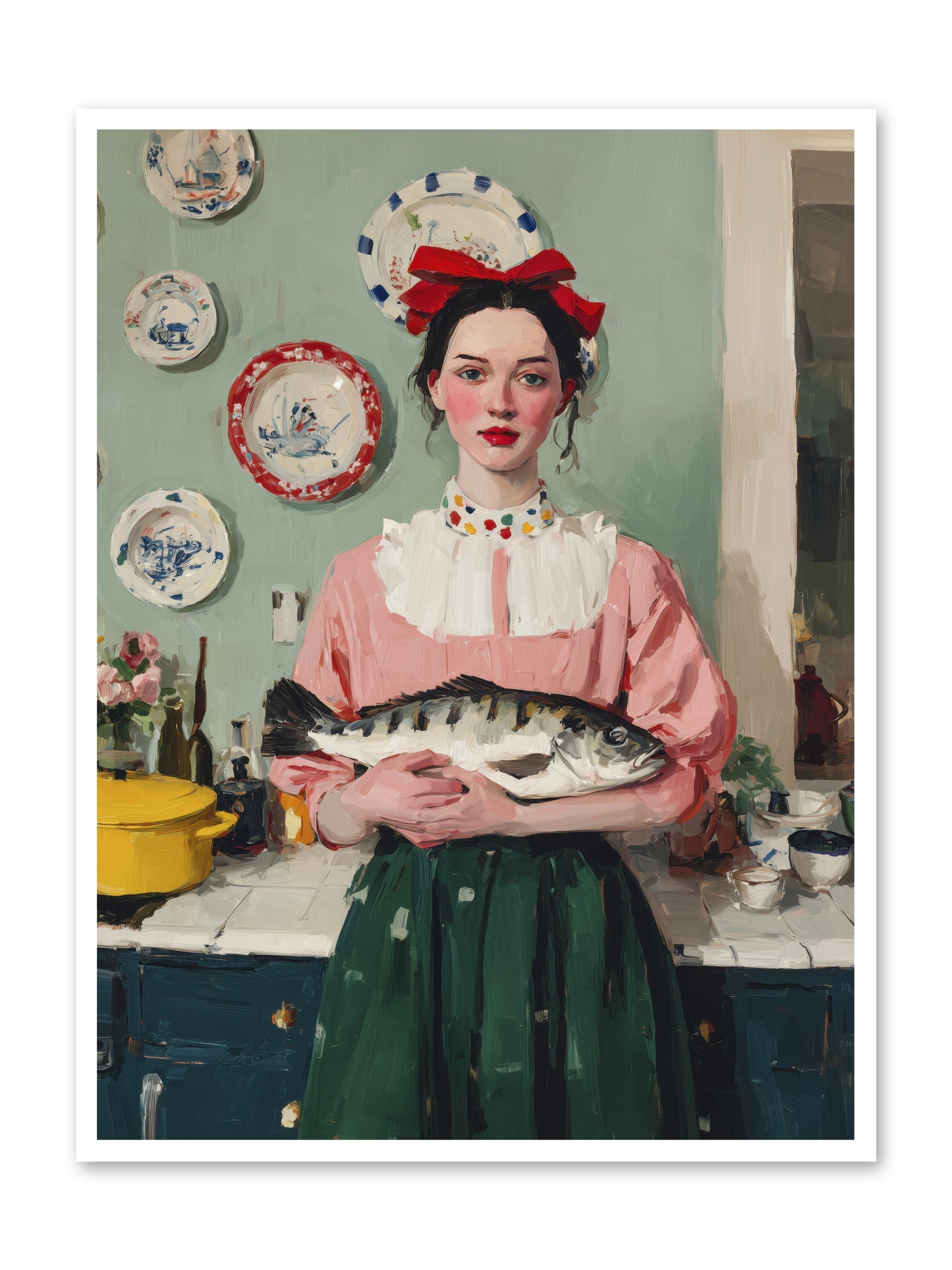 Recipe Rebellion -- Loose Canvas Print 36x48