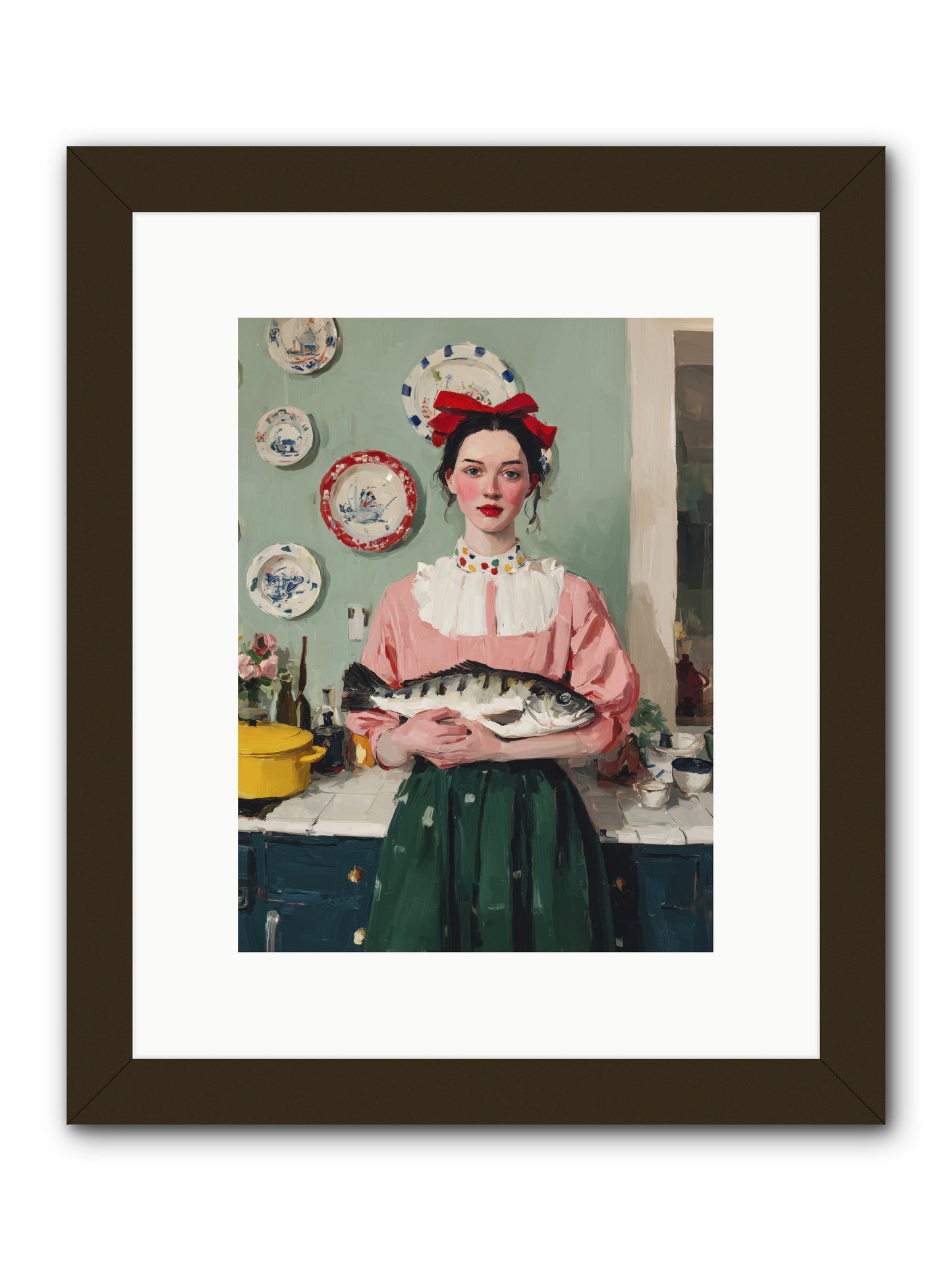 Recipe Rebellion -- Framed Print - Black 9x12