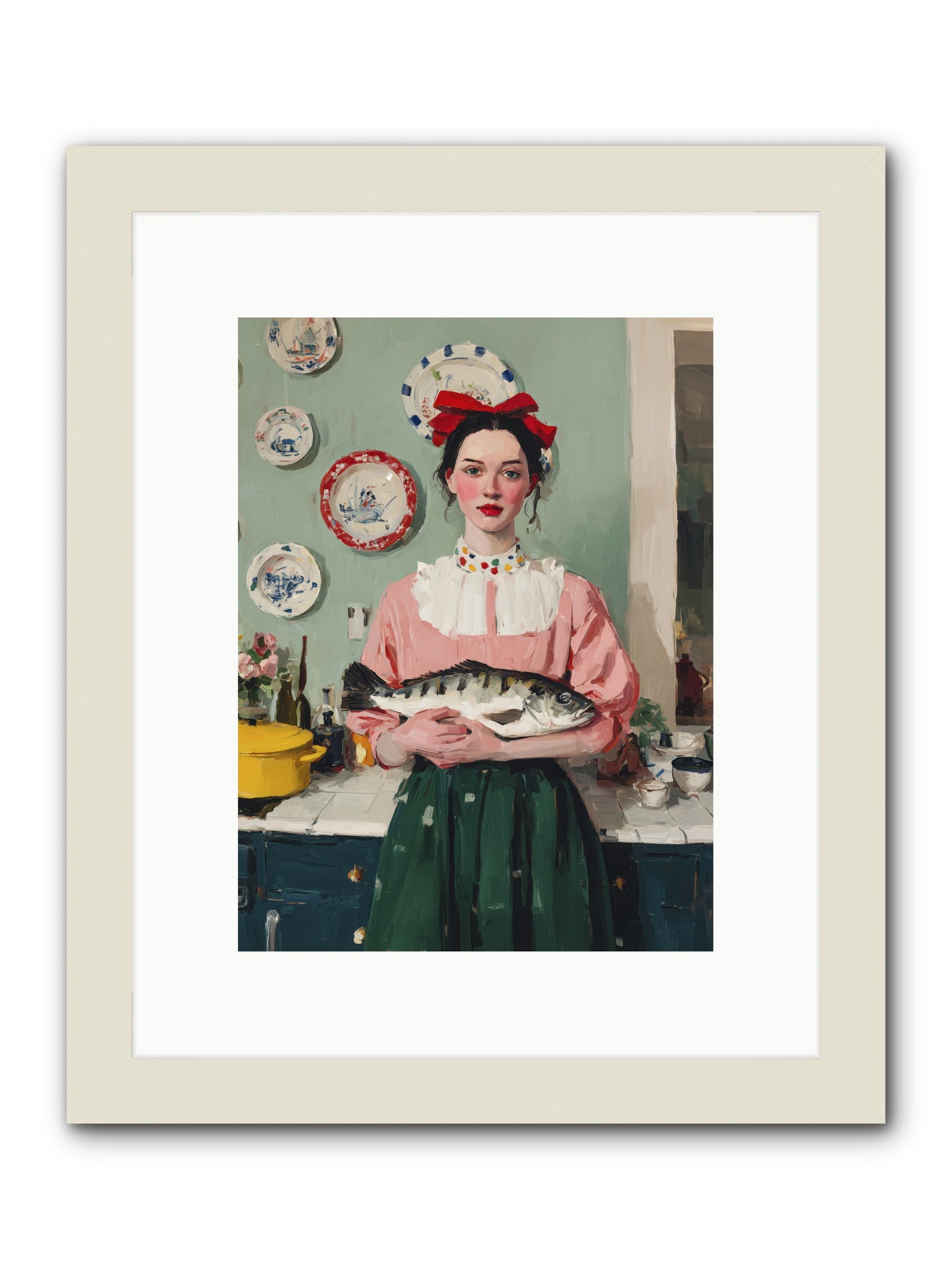 Recipe Rebellion -- Framed Print - White 9x12